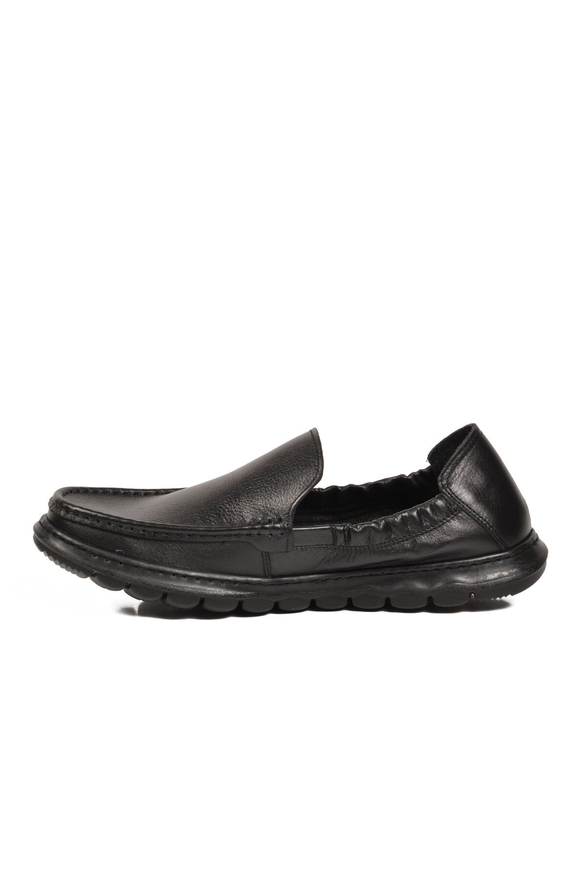 Siyah Rahat Hafızalı Taban Hakiki Deri Erkek Loafer Smart Casual Ayakkabı Sensitive M599 M