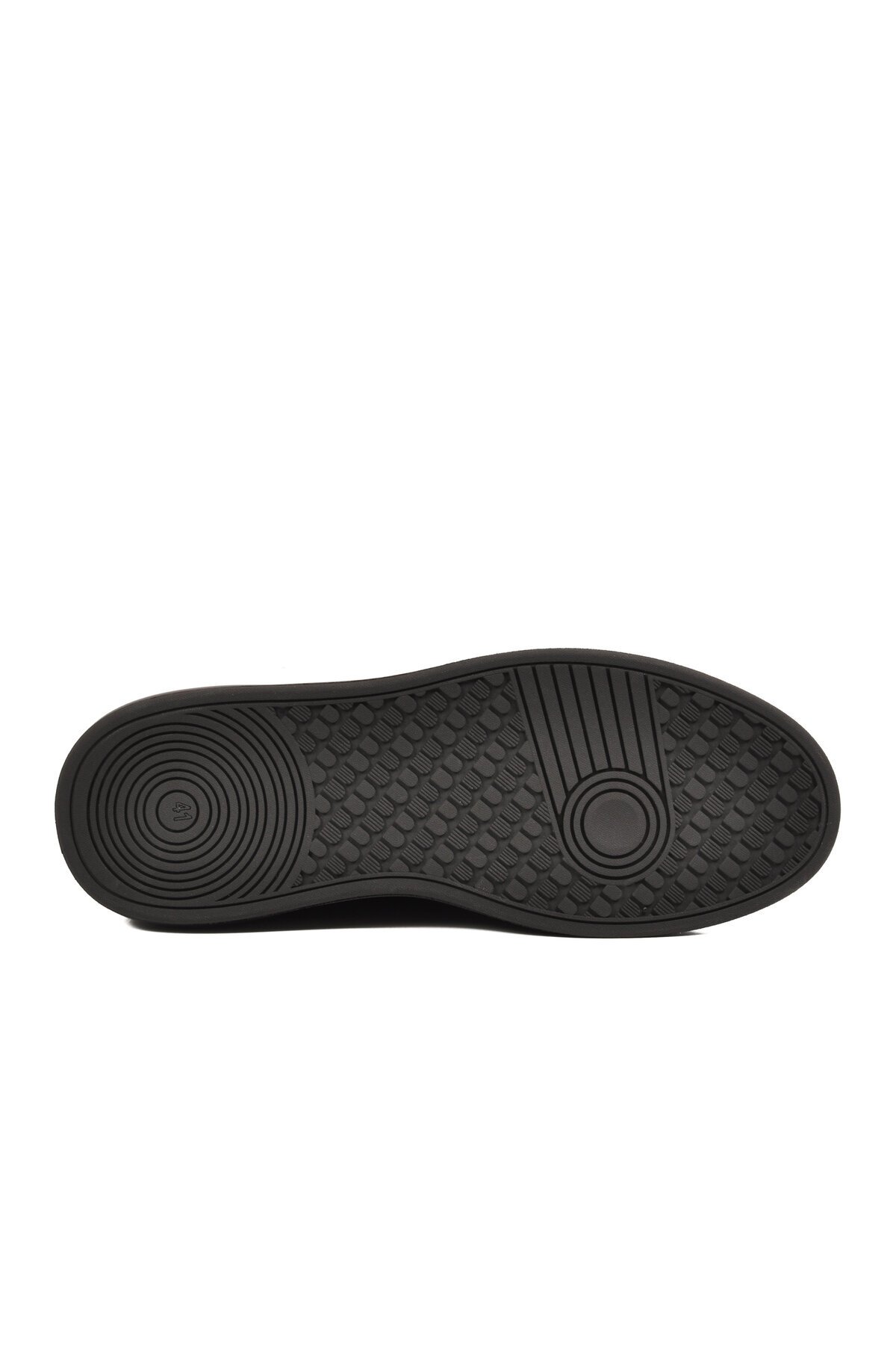 Siyah Mat Nubuk Erkek Günlük Ayakkabı Memory Tabanlı Casual Sneaker 6630-1 M