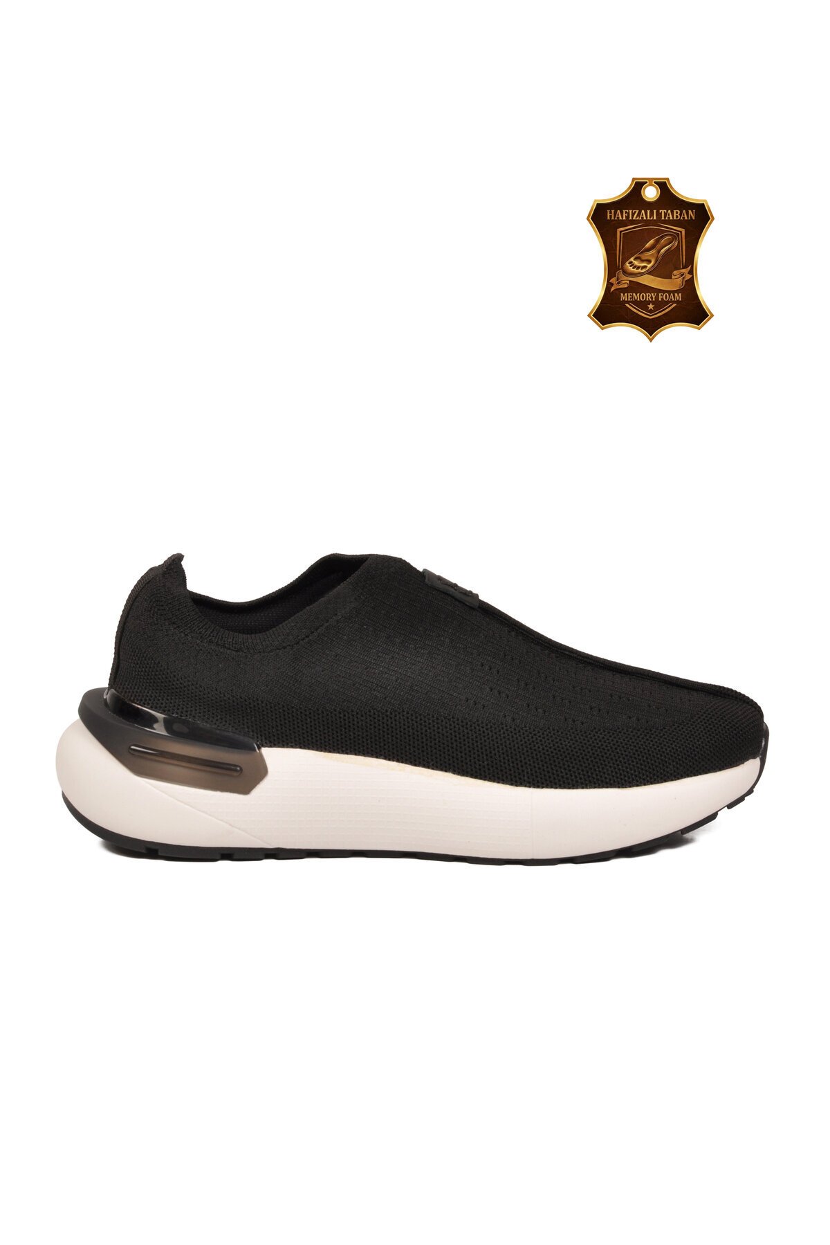 Siyah Nefes Alan Memory Foam Örme Erkek Spor Ayakkabı Ultra Hafif Sneaker M212 M
