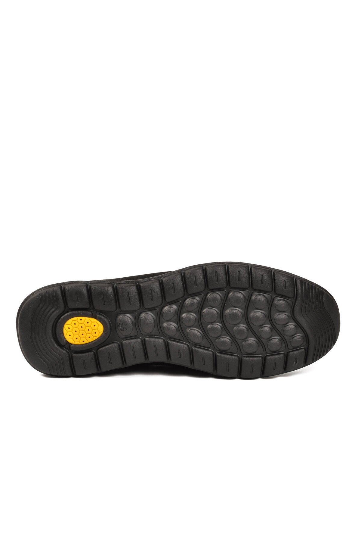 Siyah Nubuk Hakiki Deri Anatomik Tabanlı Erkek Casual Ayakkabı Loafer M732