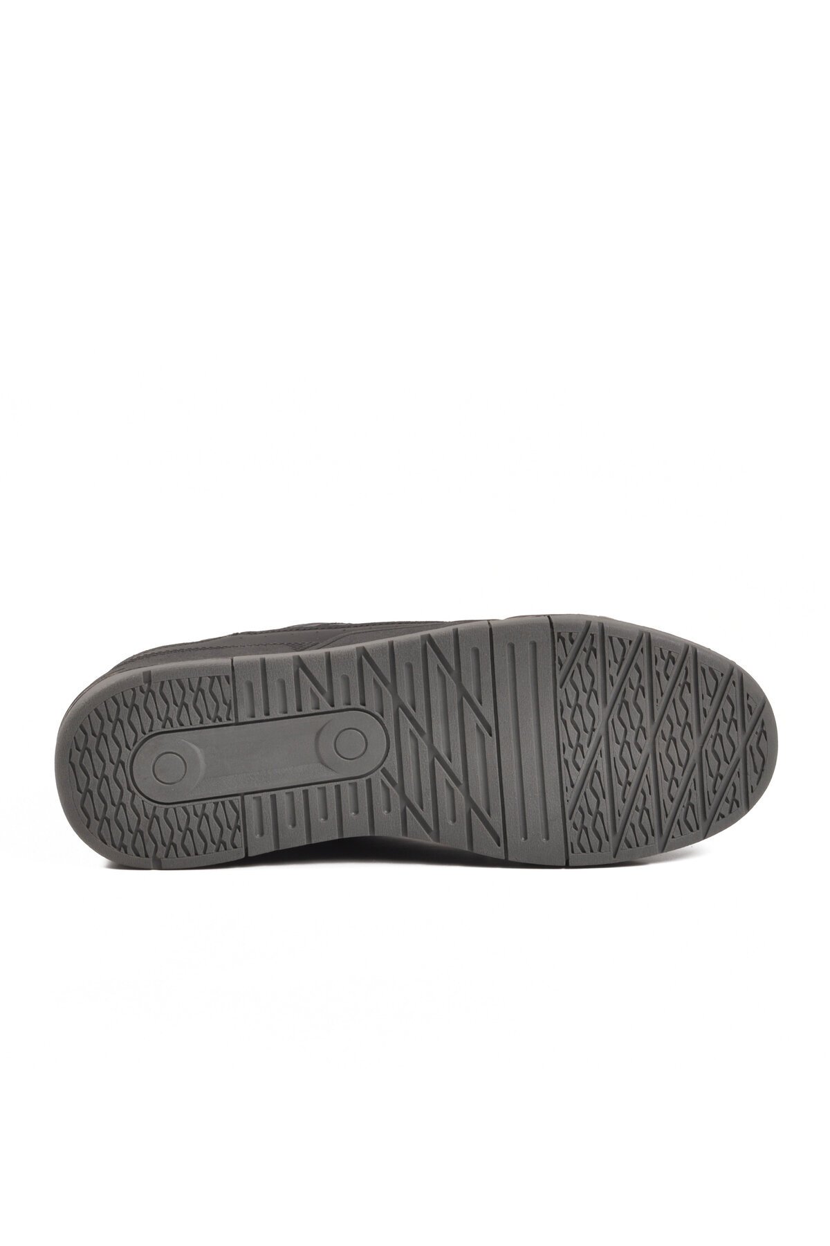 Siyah Bağcıklı Kalın Rahat Tabanlı Erkek Yürüyüş ve Spor Ayakkabı Sneaker BNI-11135