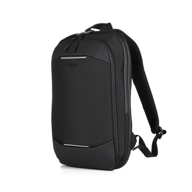 Siyah-Siyah Çok Bölmeli Tek Omuz Askılı Usb Girişli Dayanıklı Unisex Laptop ve Sırt Çantası 31304