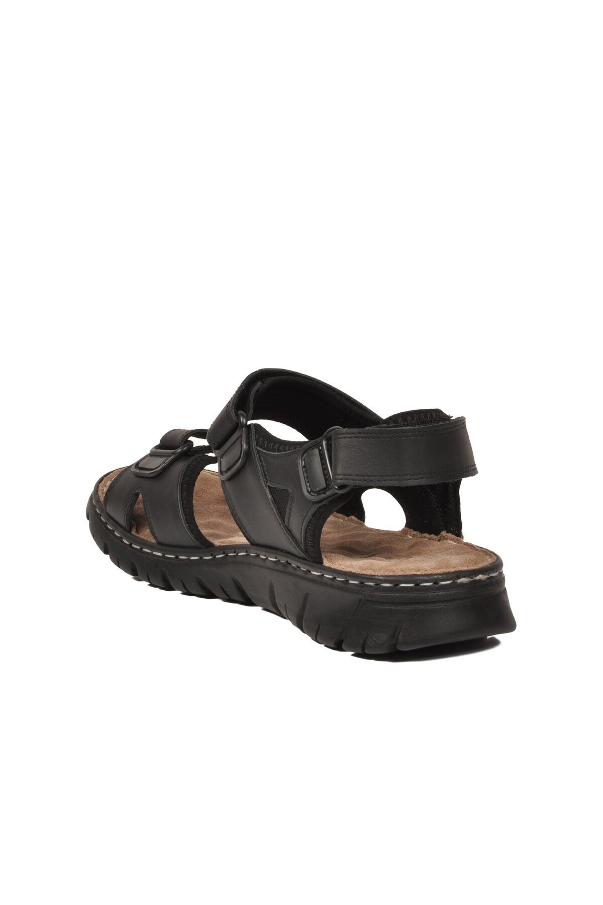 Erkek Outdoor Günlük Sandalet Yumuşak Rahat Taban Siyah M236 M