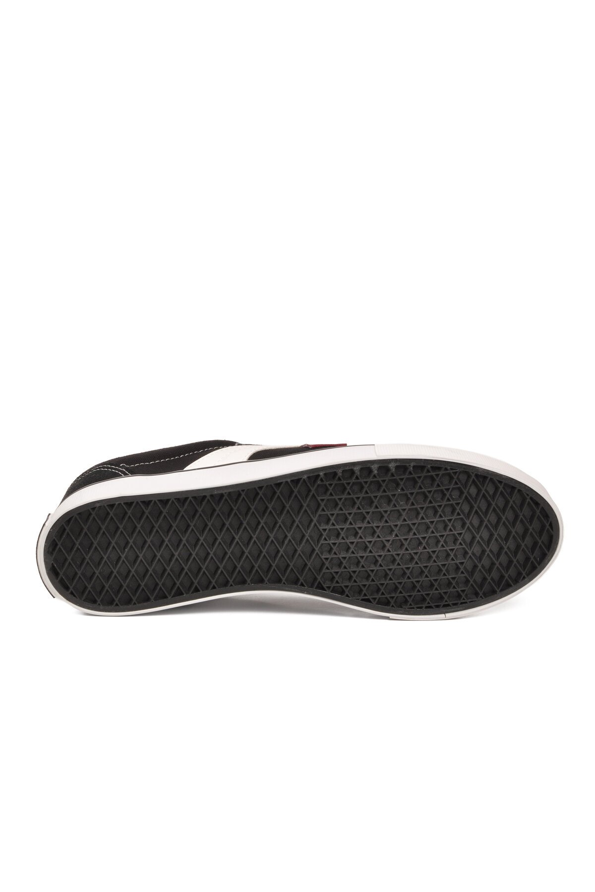 Erkek Siyah Günlük Spor Ayakkabı Bağcıklı Casual Kanvas Sneaker 1002