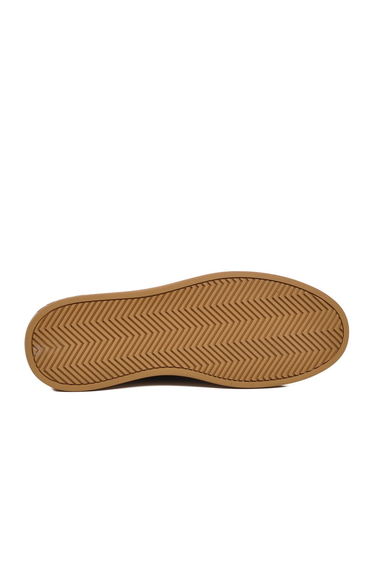 Erkek Casual Ayakkabı Taba Hakiki Deri Kroko Desenli Rahat Şık Sneaker 6424-1 M
