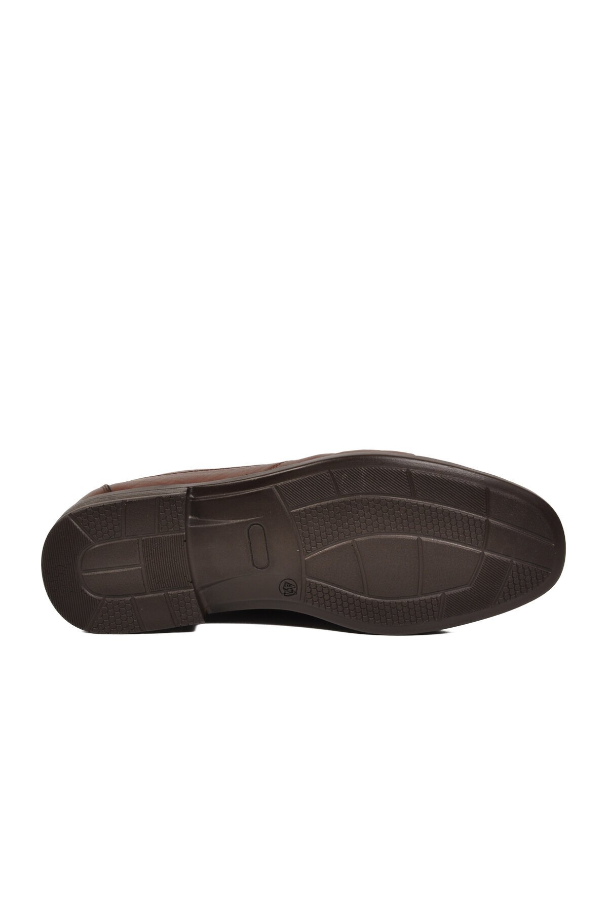 Erkek Taba Hakiki Deri Konfor Taban Bağcıksız Klasik Mokasen Loafer Ayakkabı 3607 M
