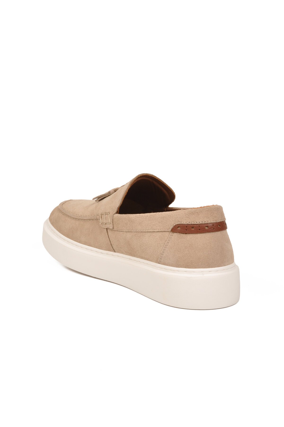 Erkek Ten Süet Hakiki Deri Rahat Konfor Tabanlı Makosen Şık Smart Casual Ayakkabı Loafer  6795 M