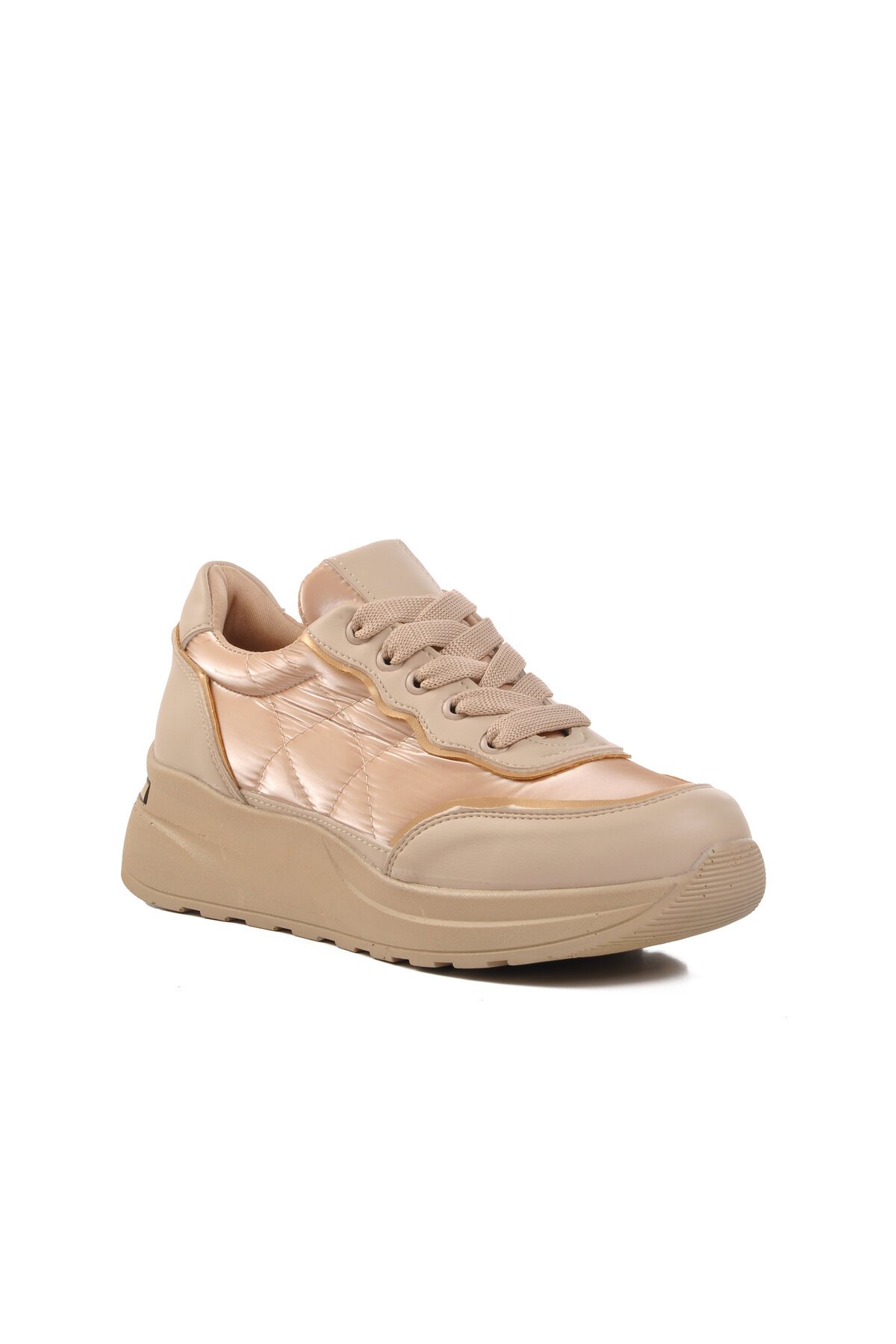 Ayakmod Bej Kadın Sneaker