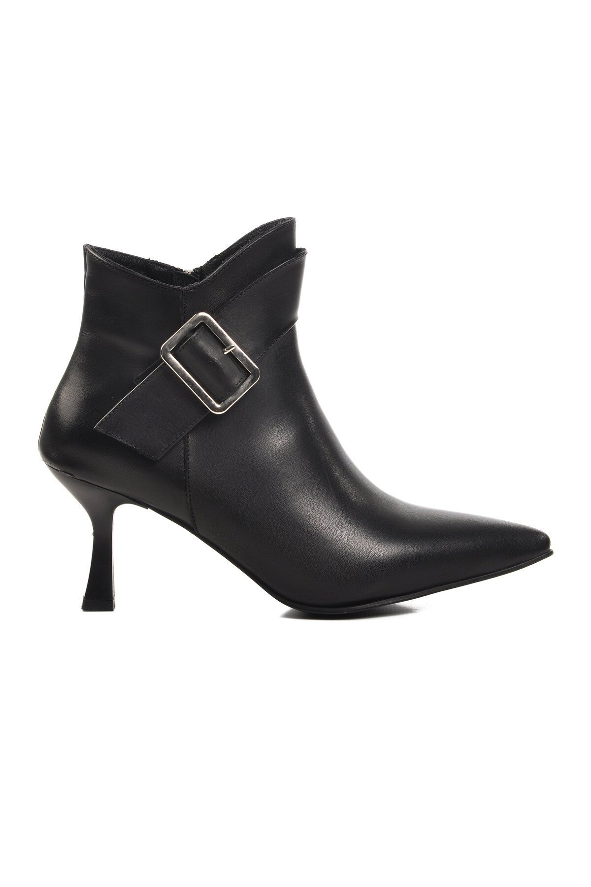Ayakmod Siyah Kadın Topuklu Bot