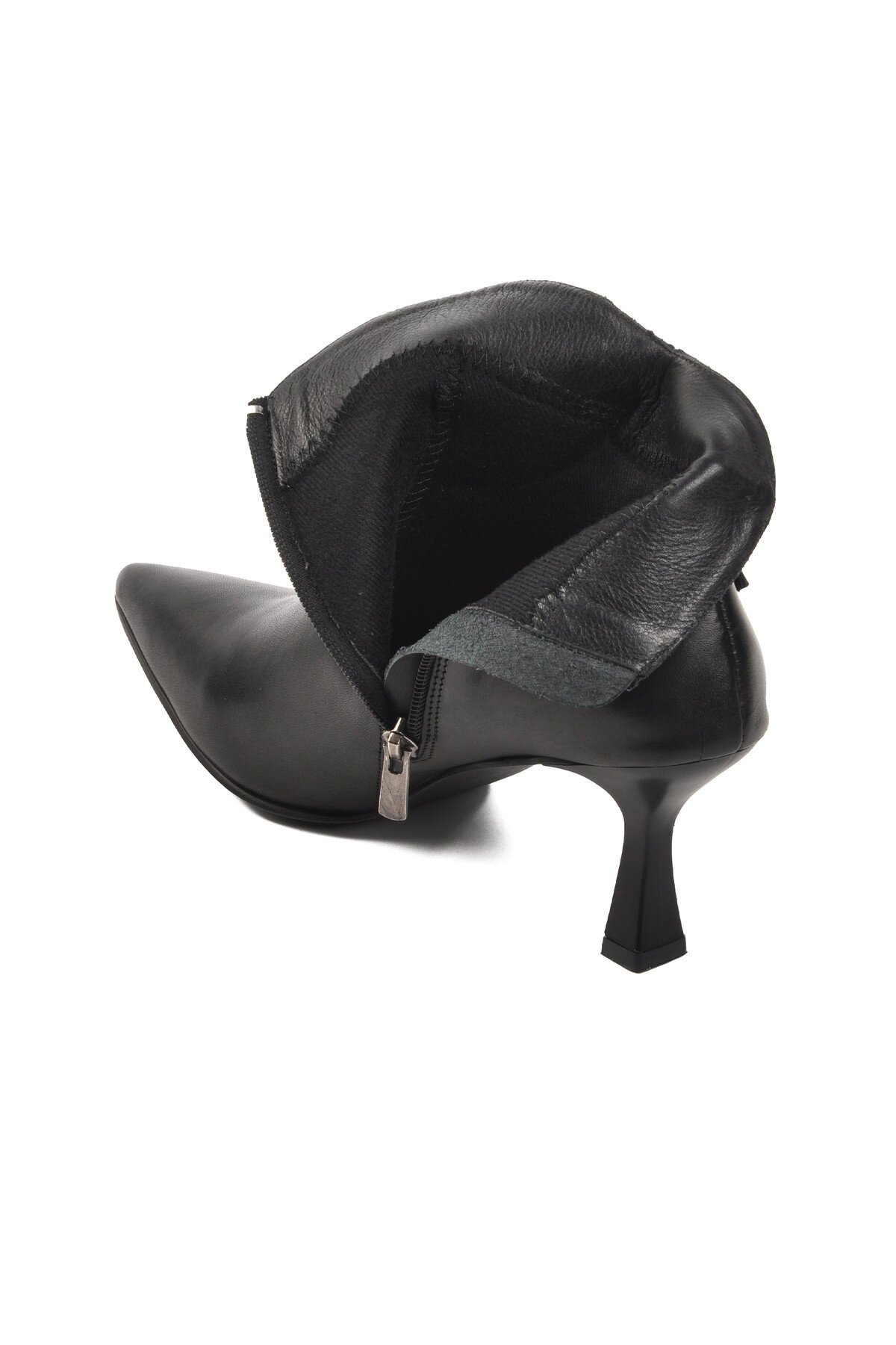 Ayakmod Siyah Kadın Topuklu Bot