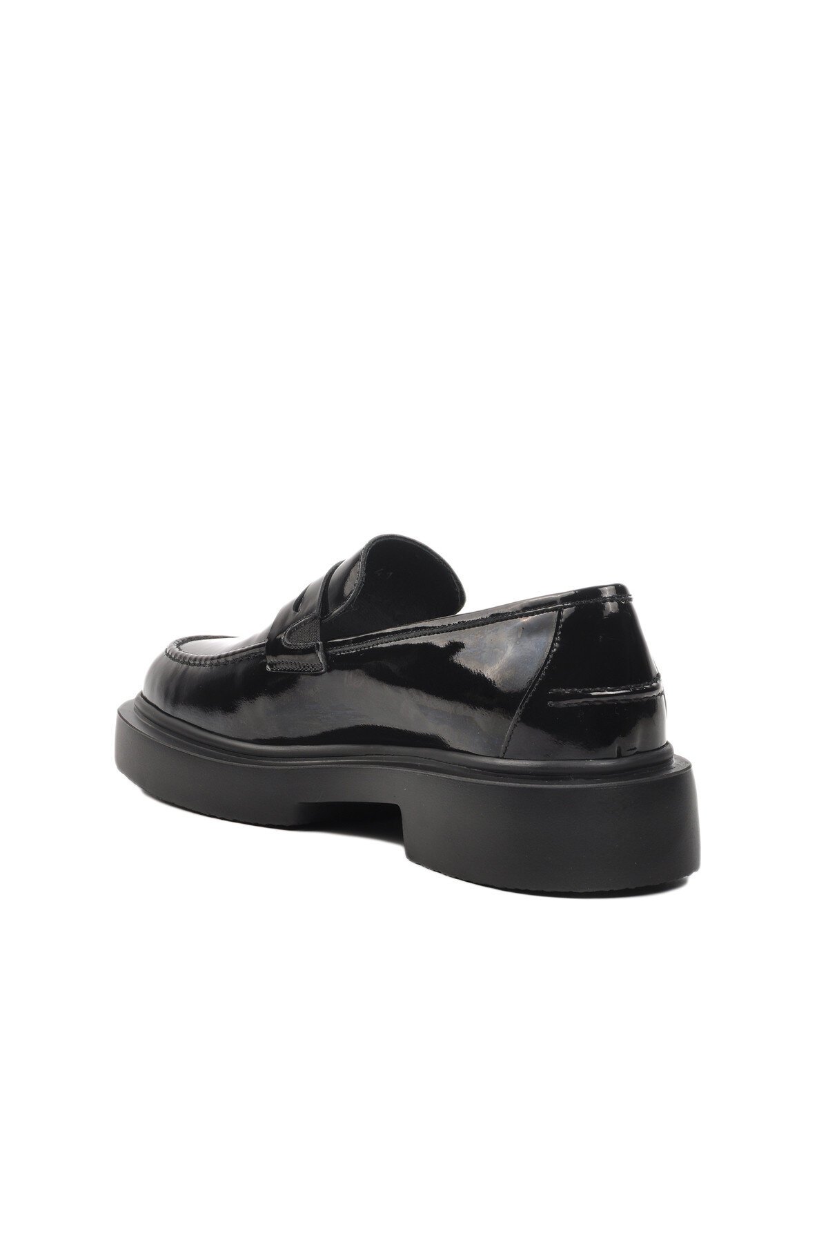 Ayakmod Siyah Hakiki Deri Rugan Erkek Klasik Ayakkabı