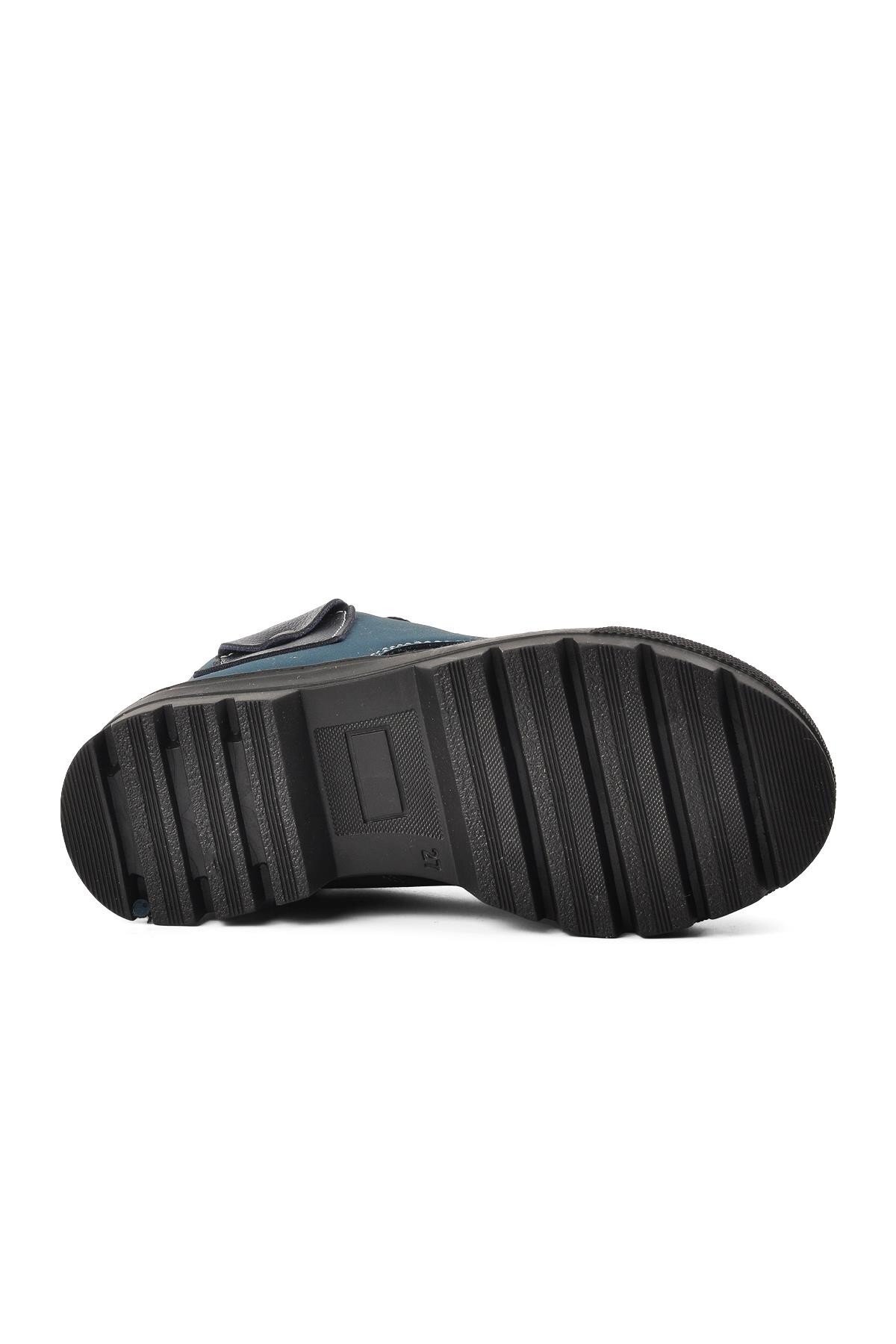 Ayakmod Lacivert-Petrol Çocuk Bot