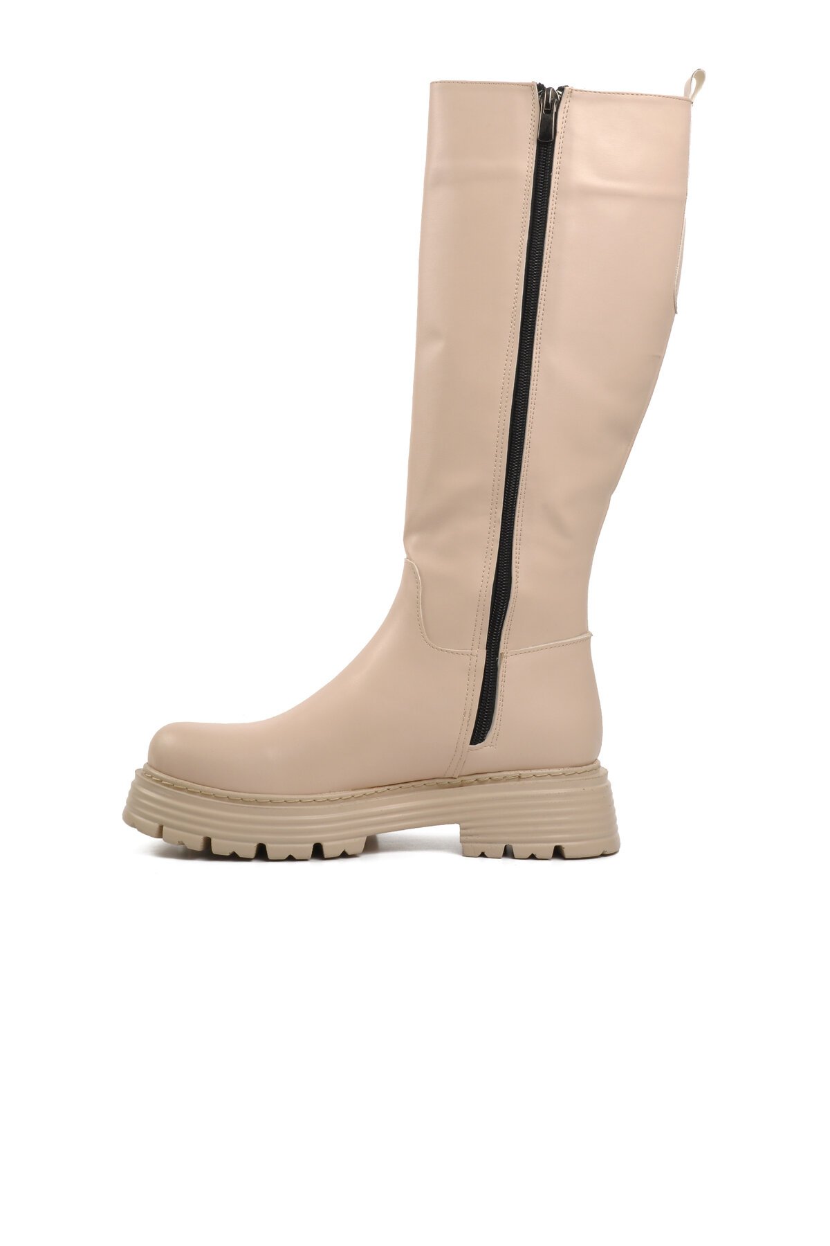 Ayakmod Bej Kadın Çizme