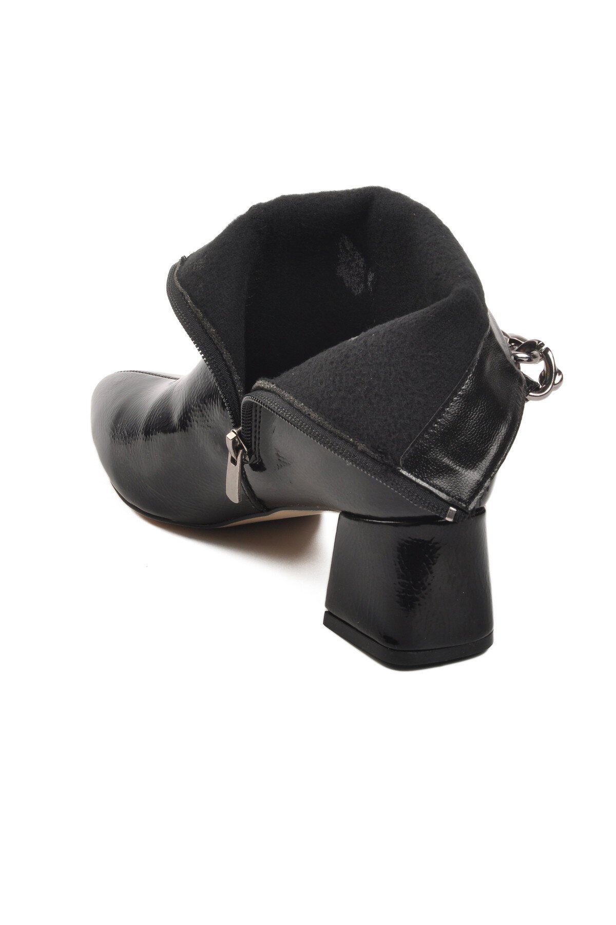 Ayakmod Siyah Rugan Kadın Bot