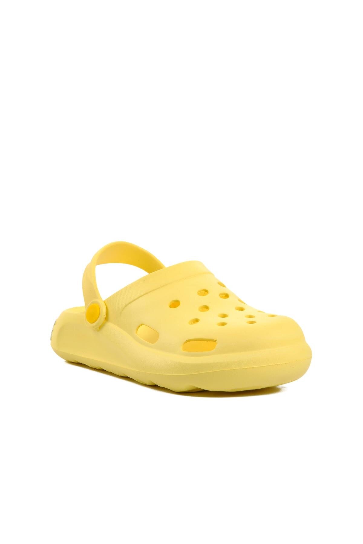 Ayakmod Sarı Çocuk Terlik