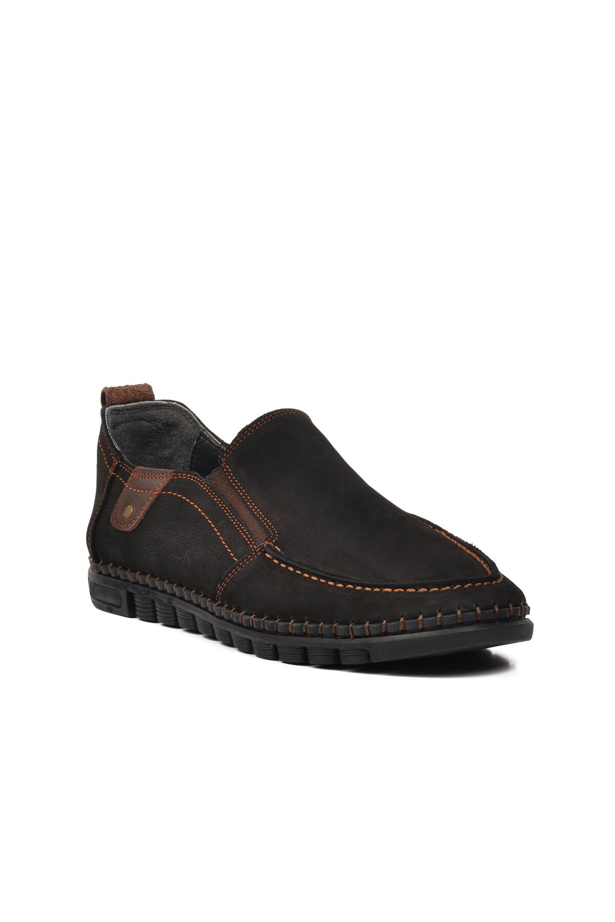 Ayakmod Siyah Nubuk Erkek Günlük Ayakkabı