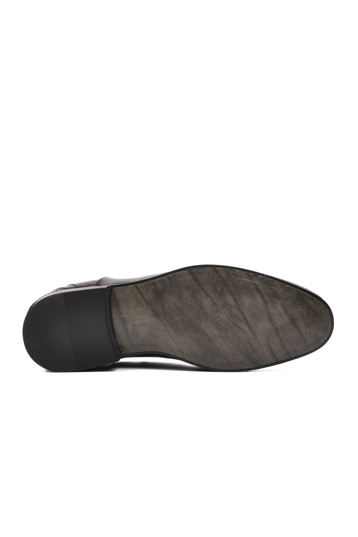 Ayakmod Siyah Rugan Erkek Klasik Ayakkabı