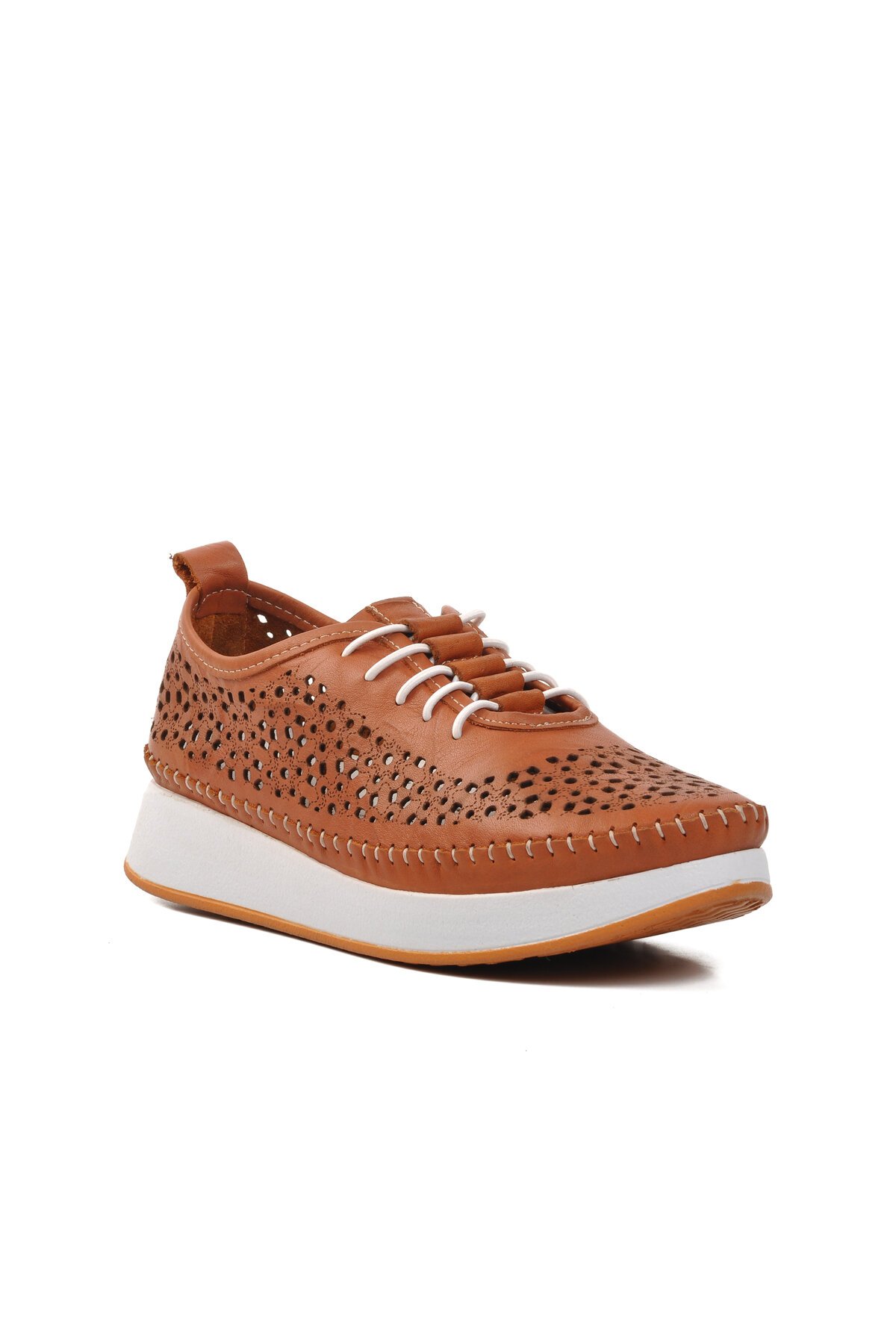 Ayakmod Taba Hakiki Deri Kadın Günlük Ayakkabı