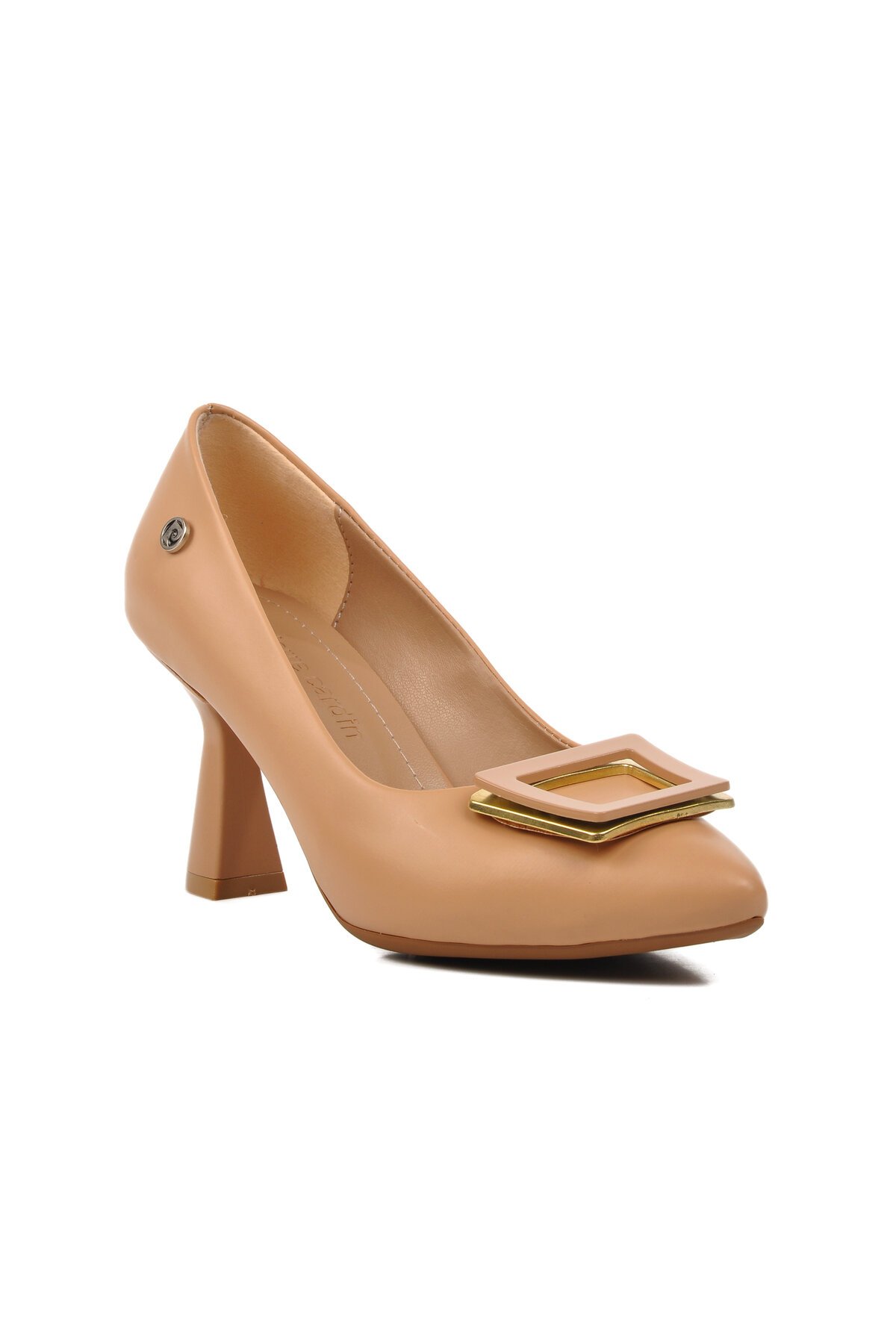 Pierre Cardin Bej Kadın Topuklu Ayakkabı