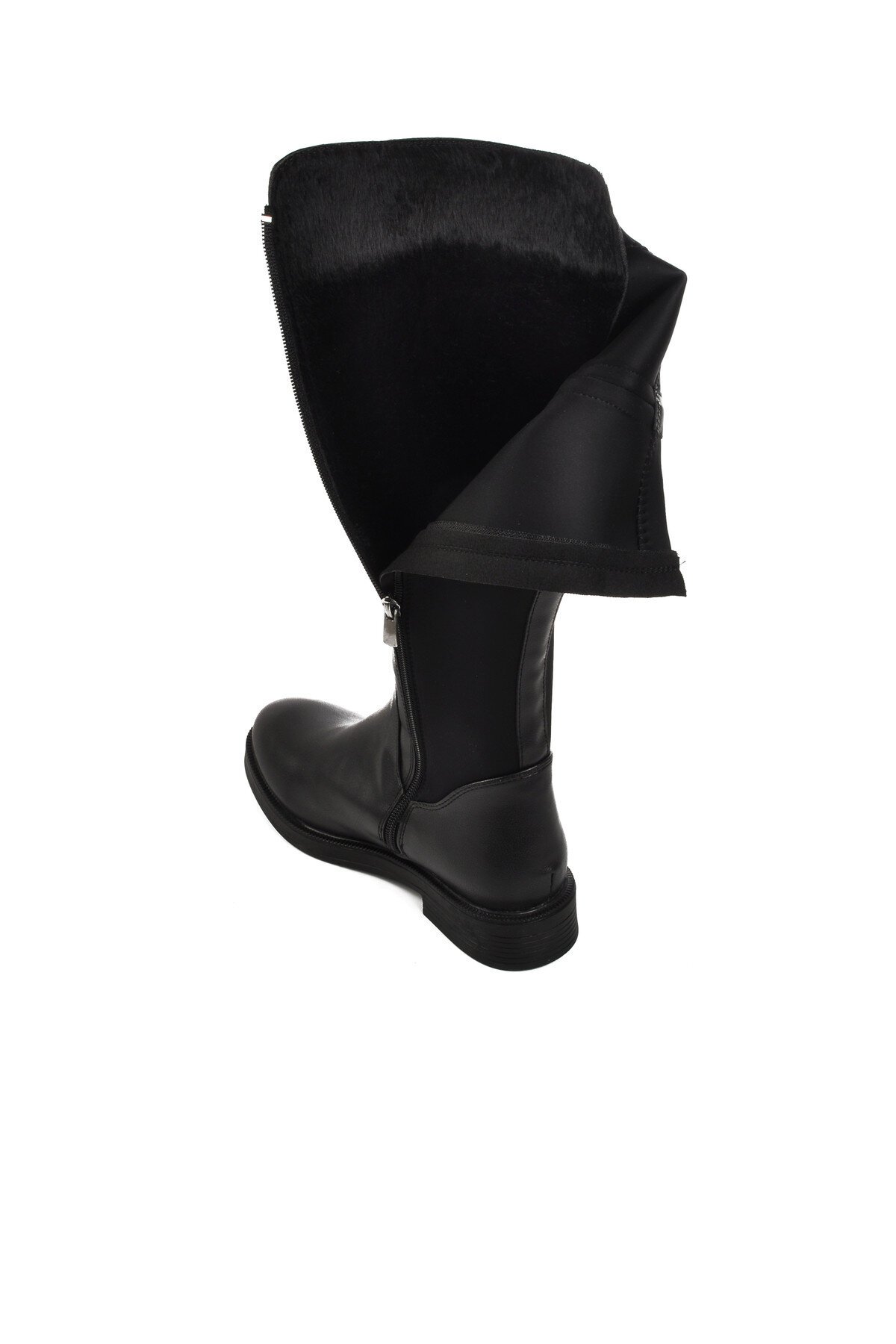 Siyah Cilt Kadın Çizme