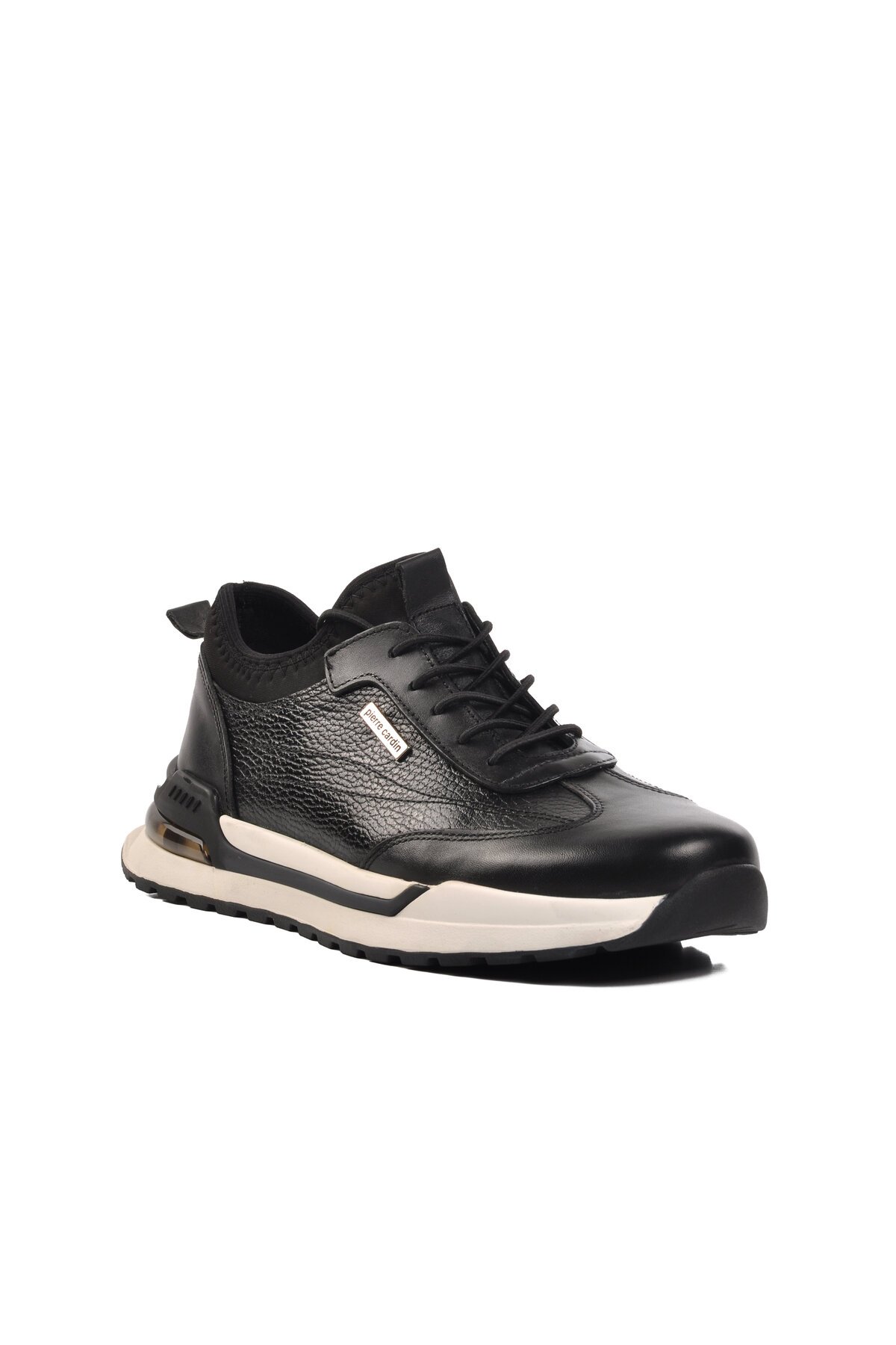 Pierre Cardin Siyah Hakiki Deri Erkek Günlük Ayakkabı