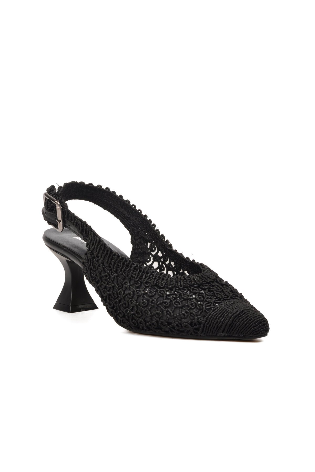 Pierre Cardin Siyah Kadın Topuklu Ayakkabı