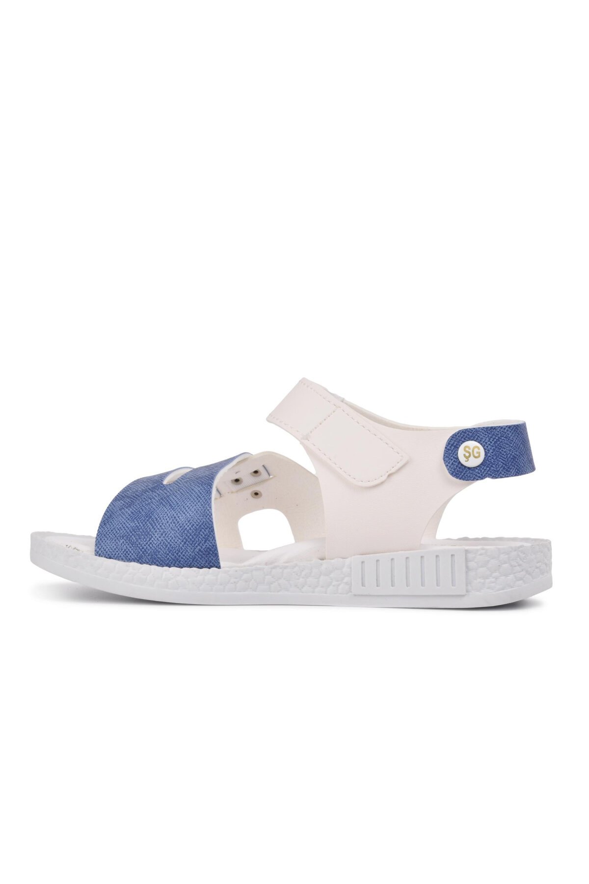 Ayakmod Beyaz-Kot Mavi Erkek Çocuk Sandalet