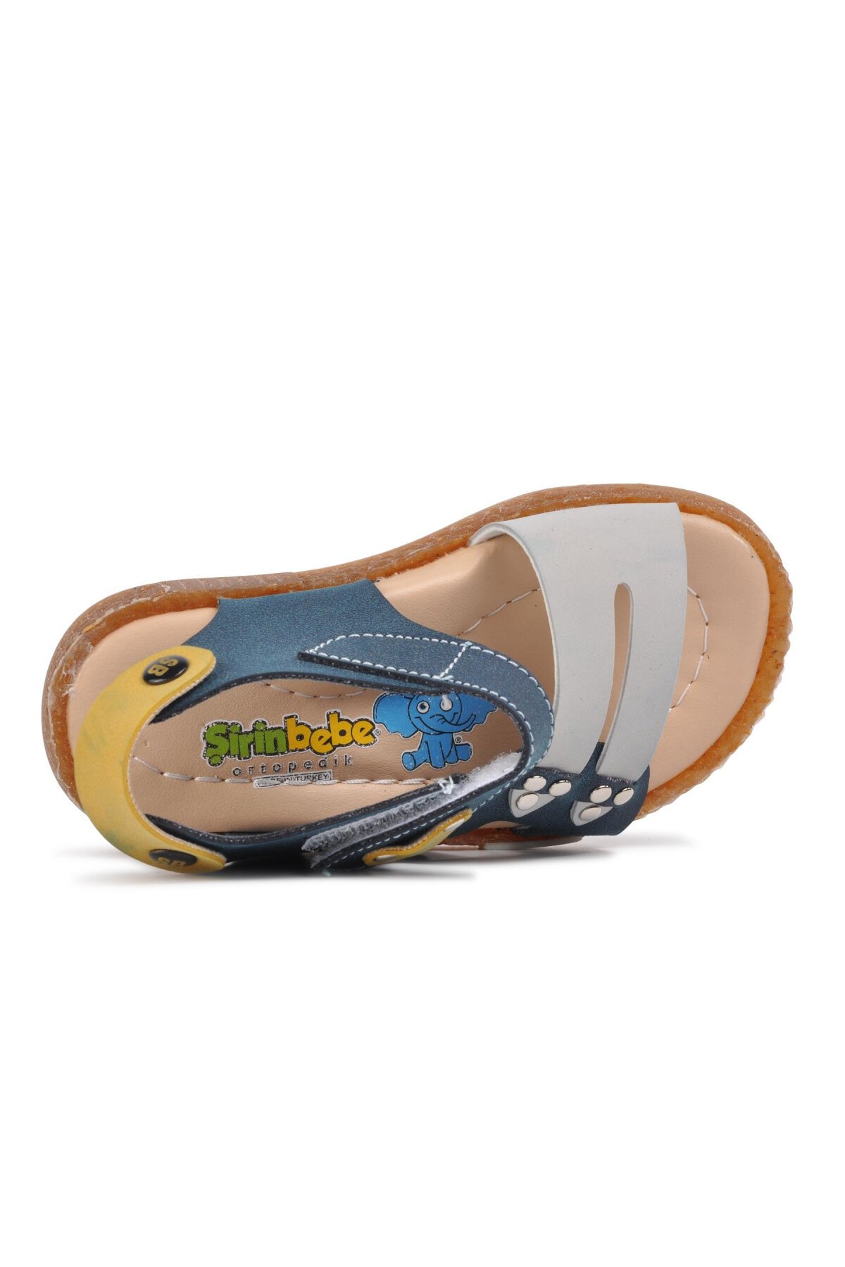 Ayakmod Lacivert-Hardal Erkek Çocuk Sandalet