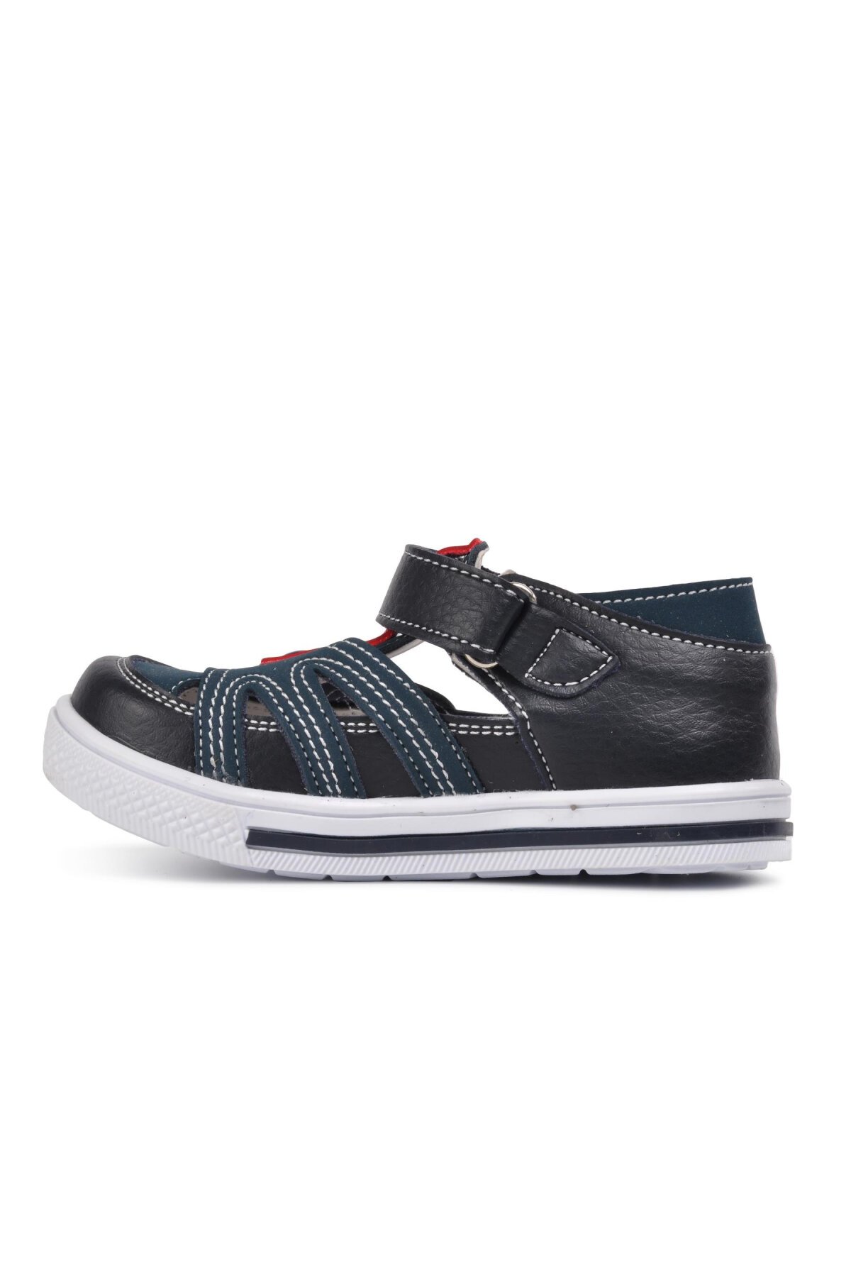 Ayakmod Lacivert-Kırmızı Erkek Çocuk Günlük Ayakkabı