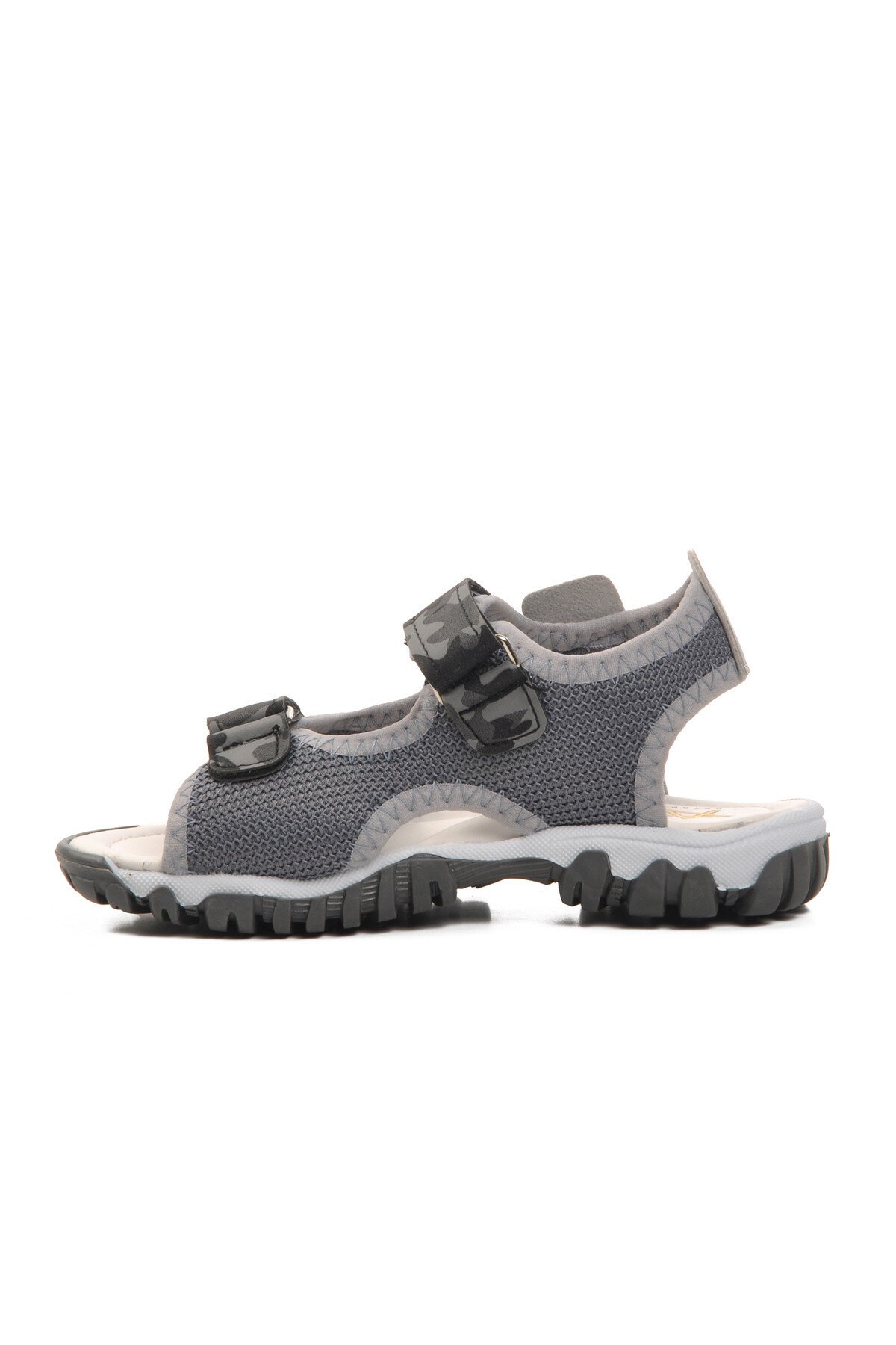 Ayakmod Gri Kamuflaj Erkek Çocuk Sandalet