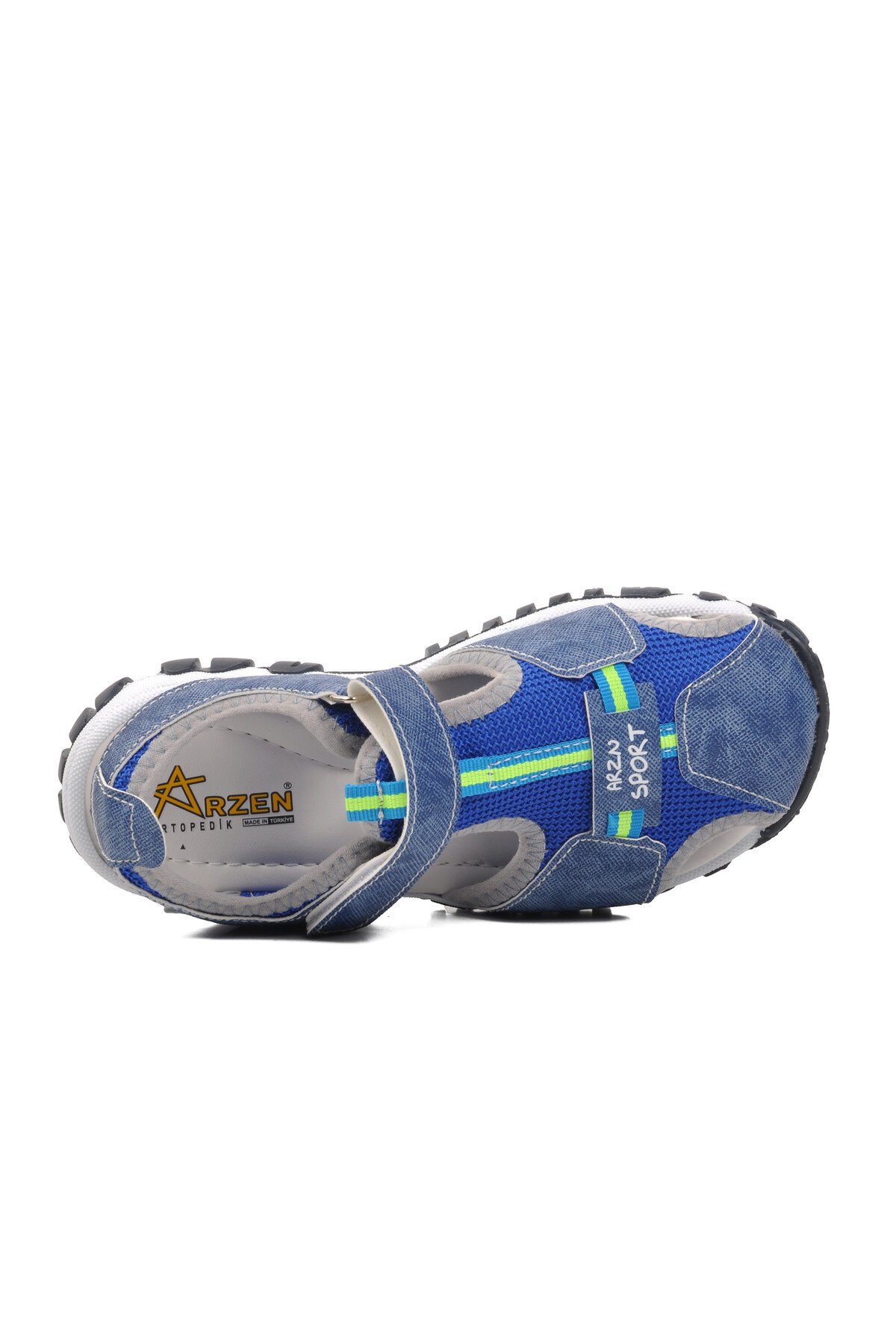 Ayakmod Kot Mavi Çocuk Sandalet