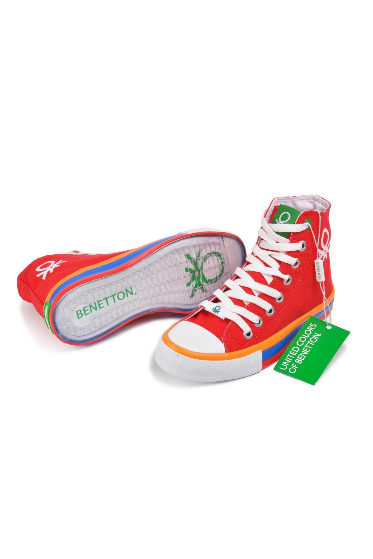 Benetton Kırmızı Kadın Spor Ayakkabı