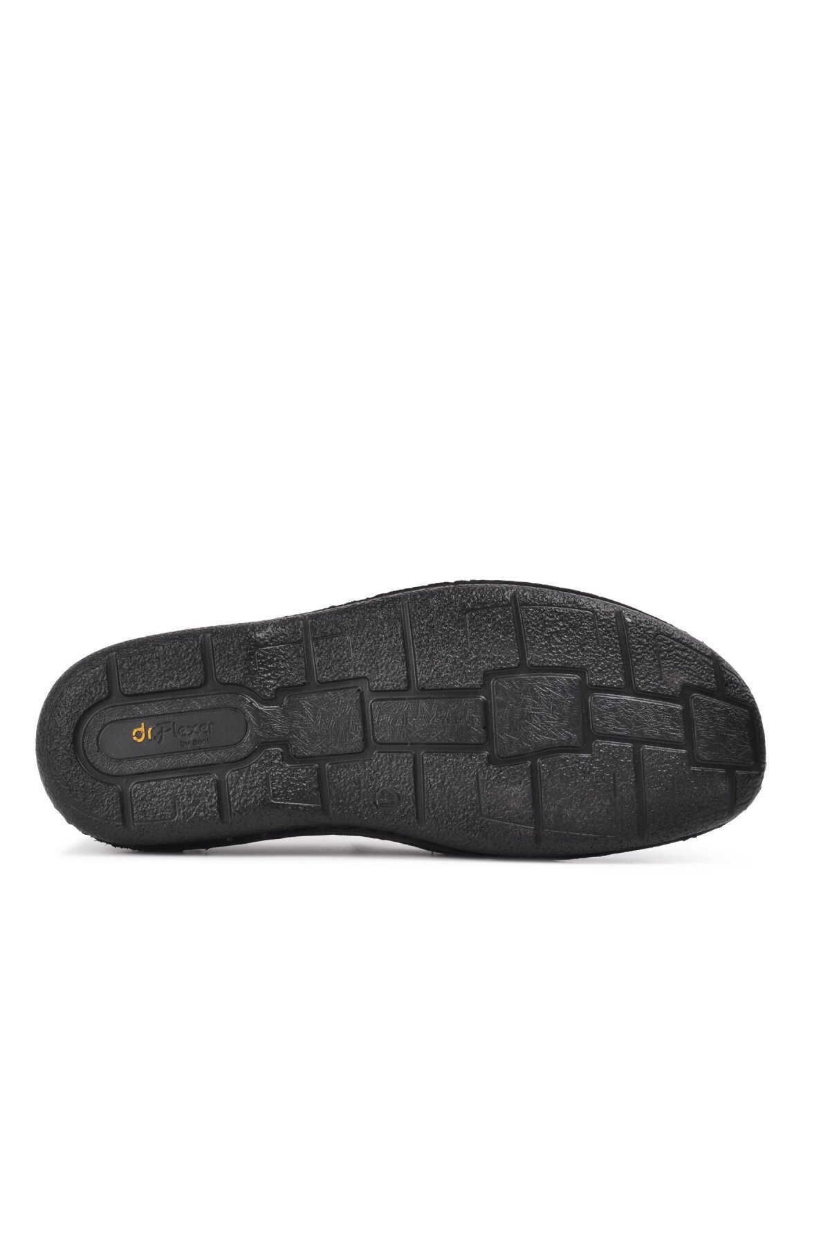 Siyah Hakiki Deri Erkek Günlük Ayakkabı Dr.flexer