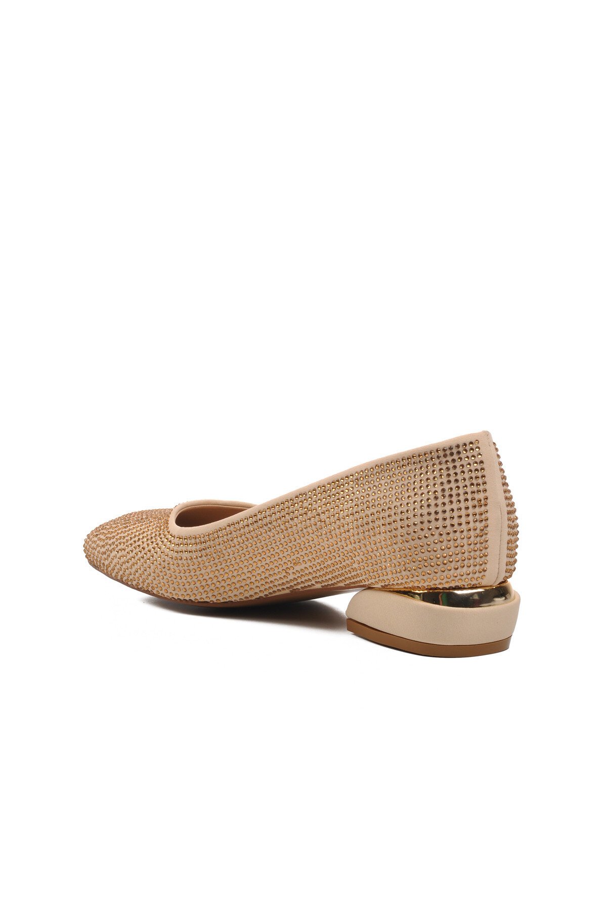 Ayakmod Bej Kadın Abiye Ayakkabı
