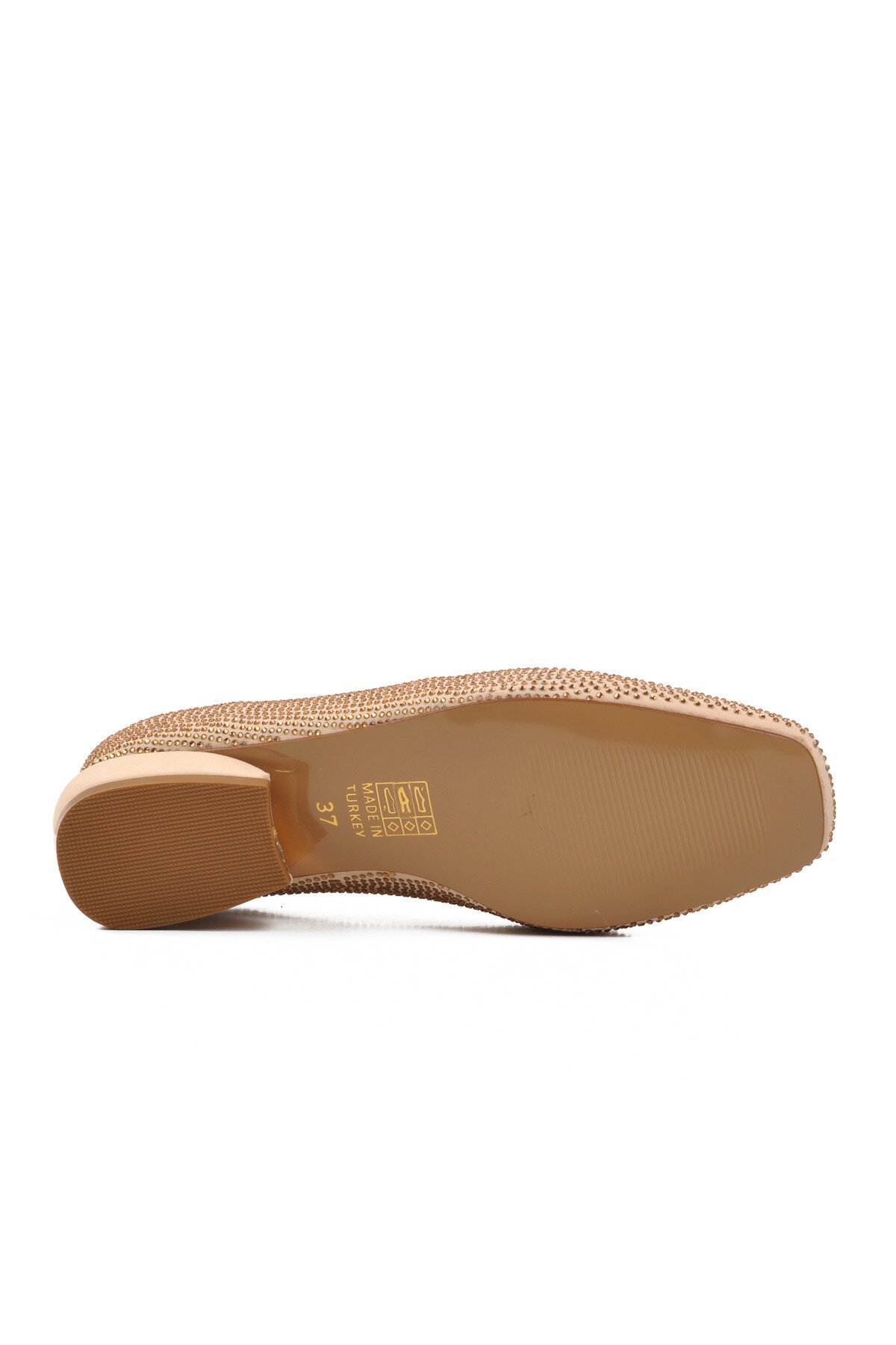 Ayakmod Bej Kadın Abiye Ayakkabı