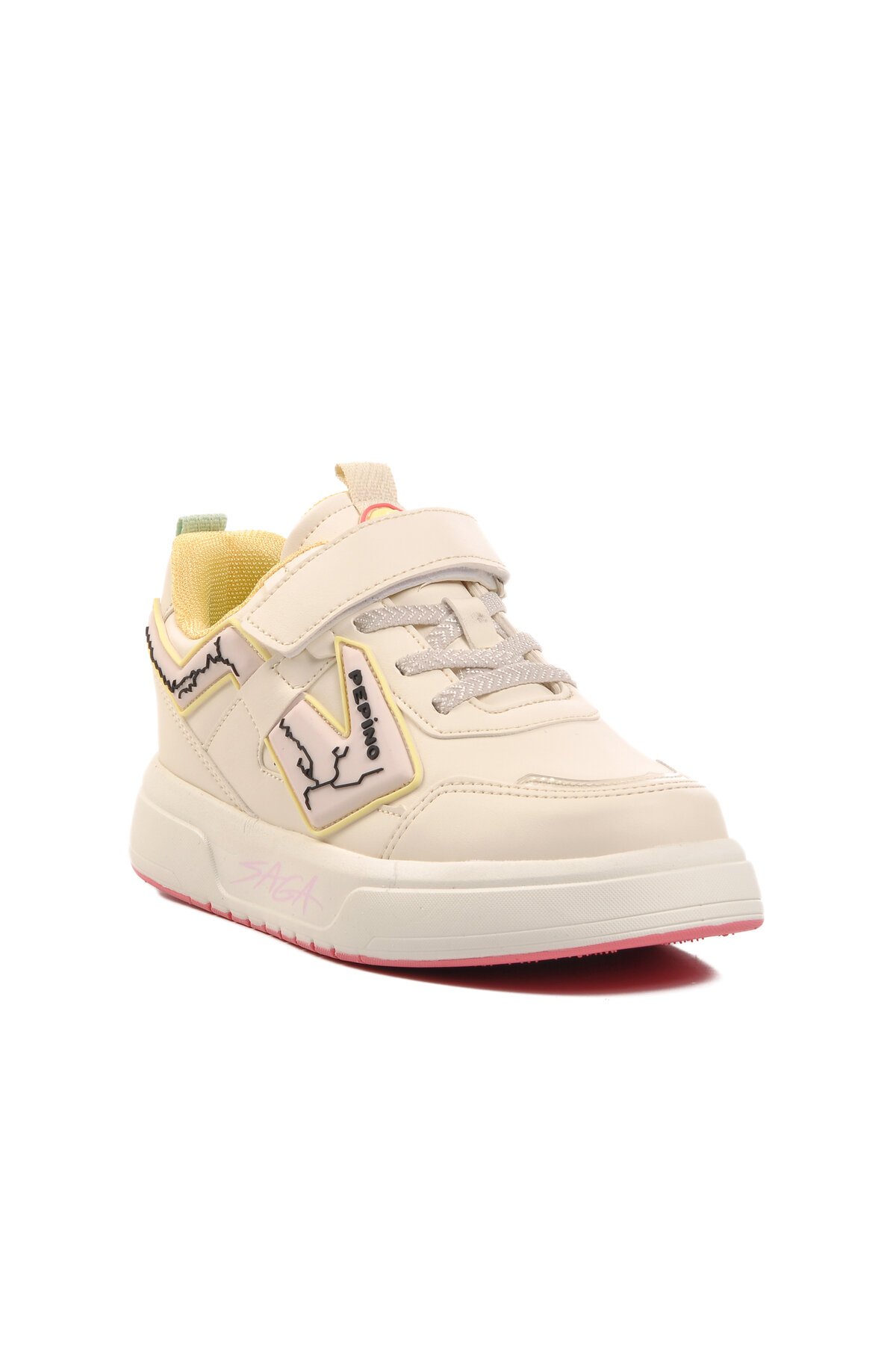 Walkway Krem-Pudra Çocuk Spor Ayakkabı