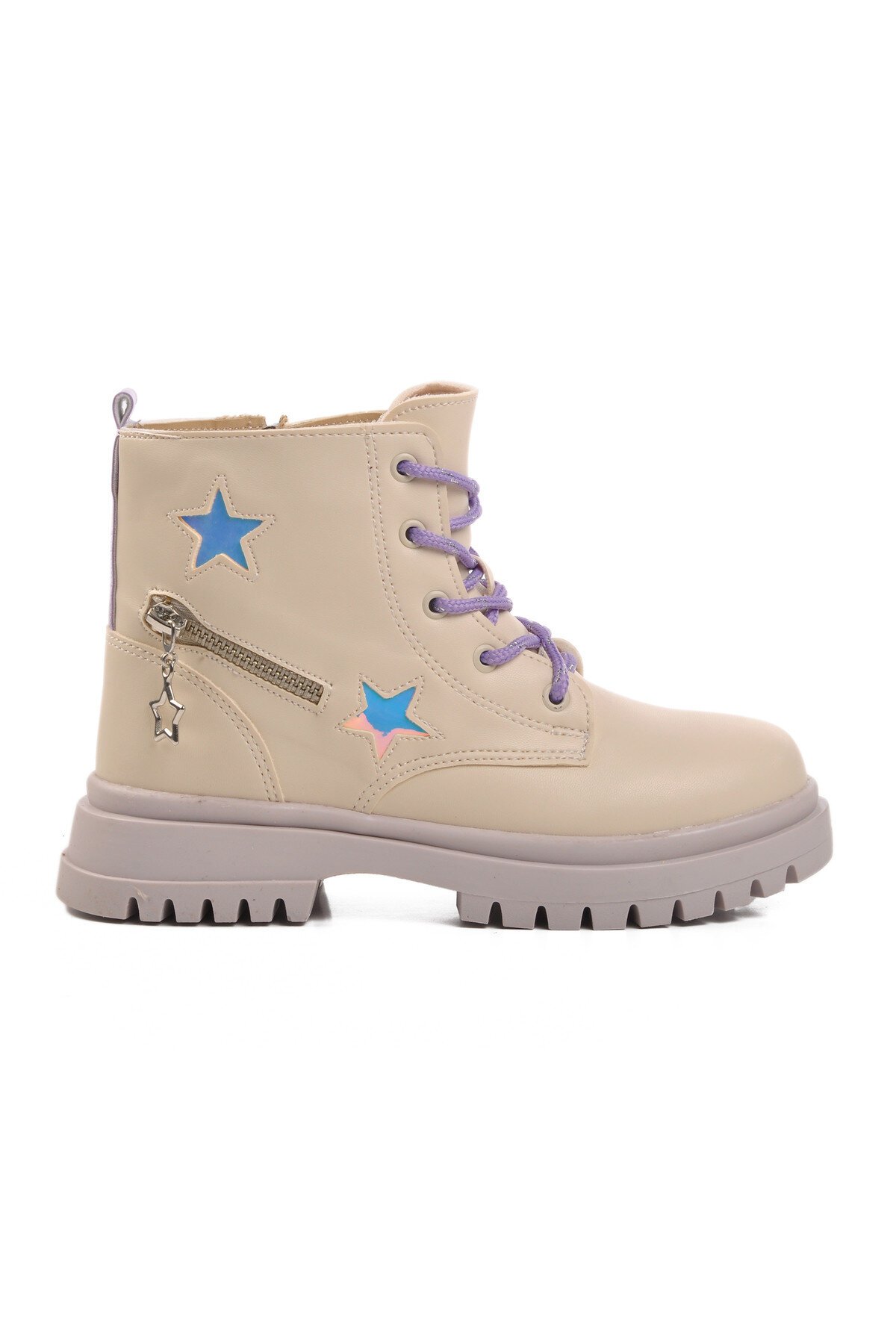 Walkway Krem-Lila Kız Çocuk Bot