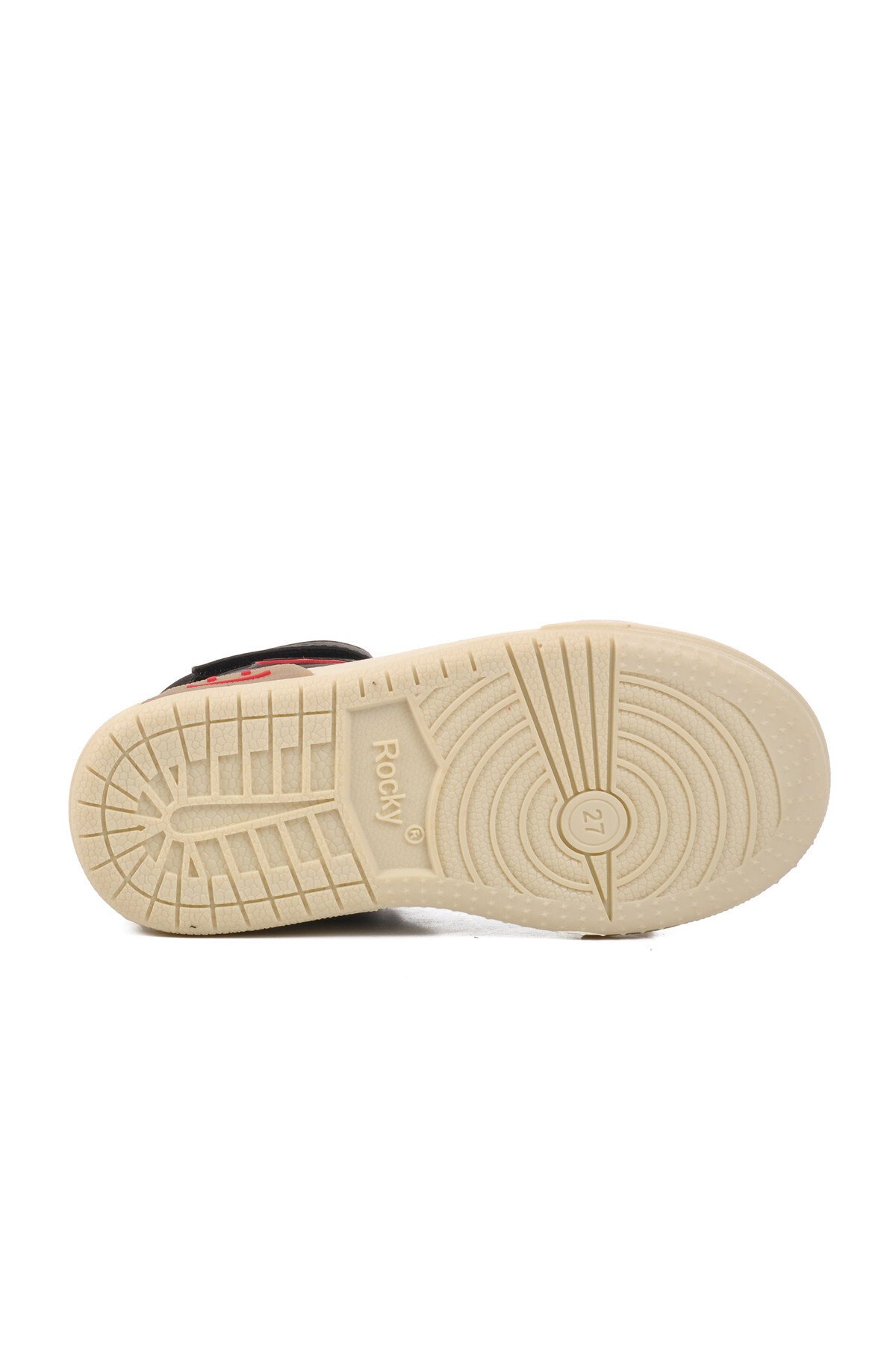 Walkway Siyah-Kırmızı Çocuk Spor Ayakkabı