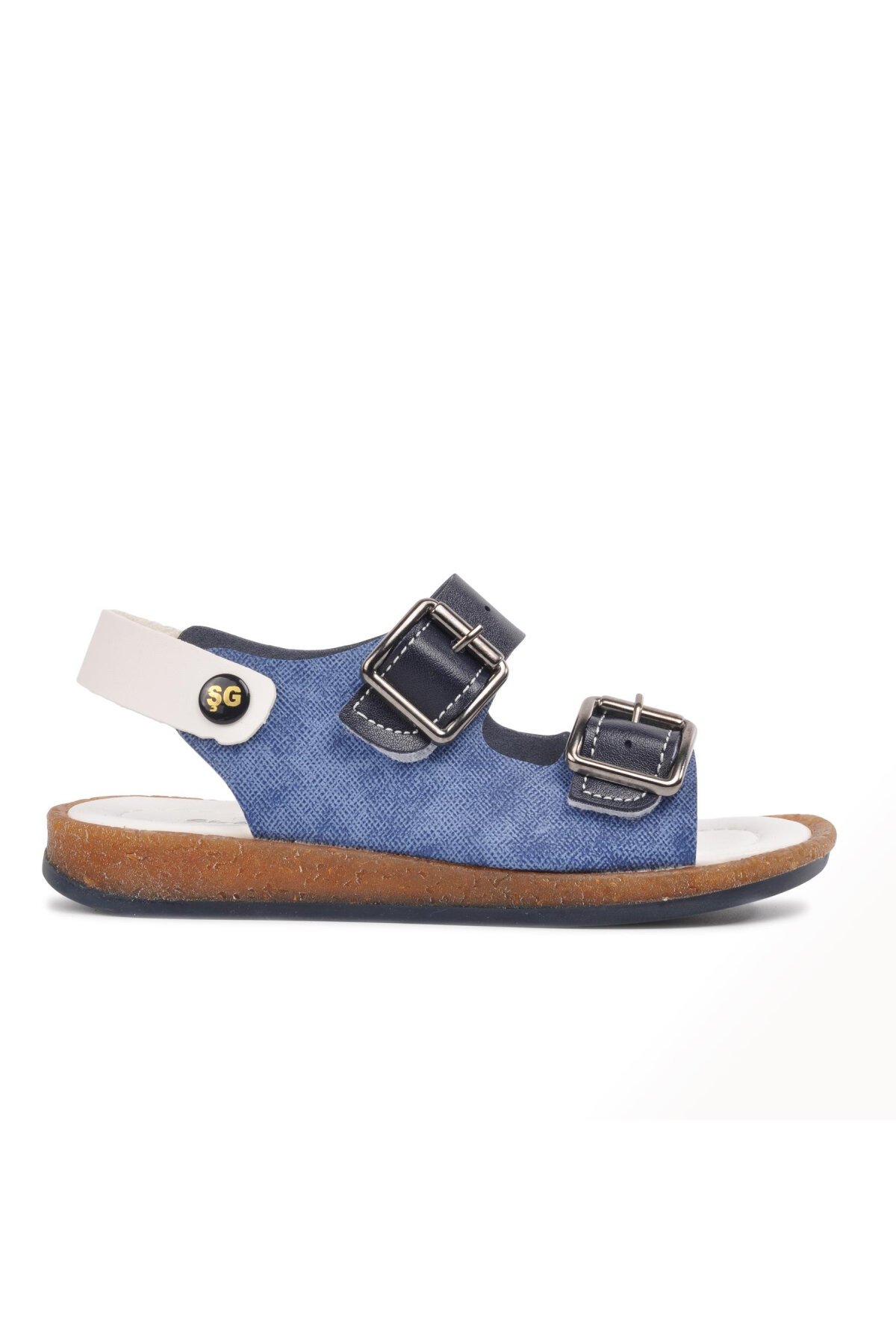 Ayakmod Lacivert-Beyaz Erkek Çocuk Sandalet