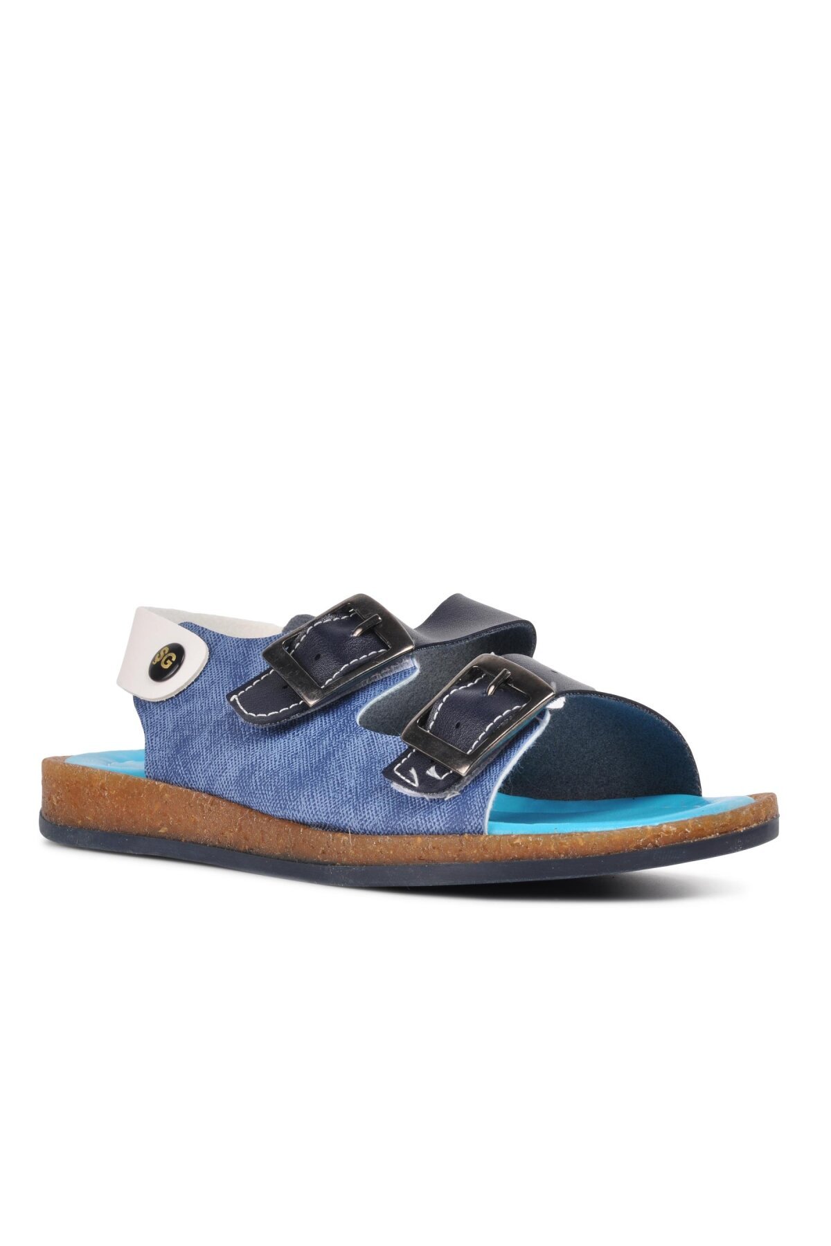 Ayakmod Lacivert-Mavi Erkek Çocuk Sandalet