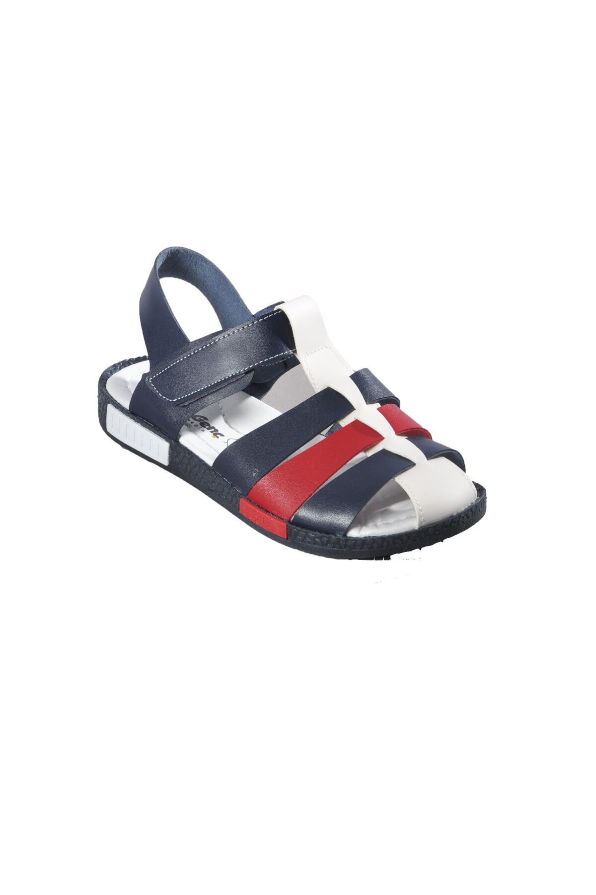Ayakmod Kırmızı-Lacivert Çocuk Sandalet