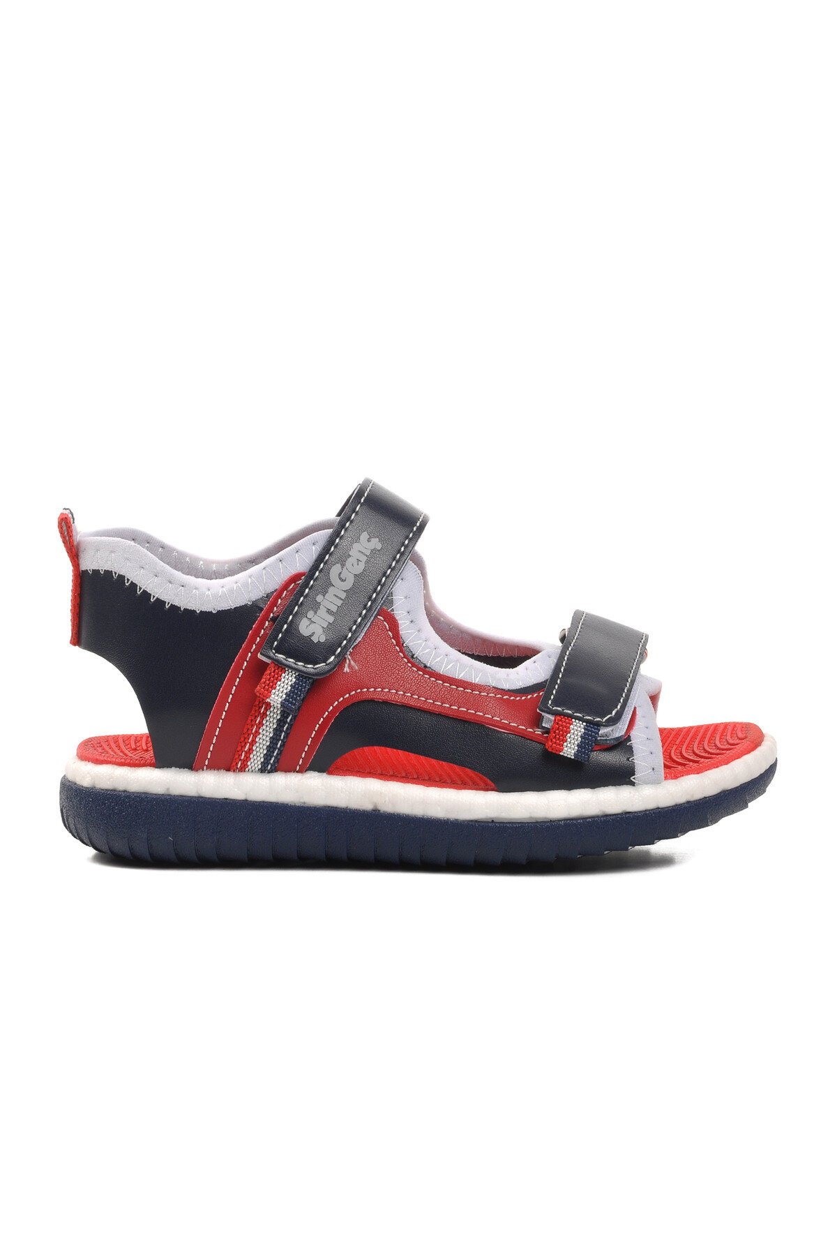 Ayakmod Lacivert-Beyaz-Kırmızı Erkek Çocuk Sandalet