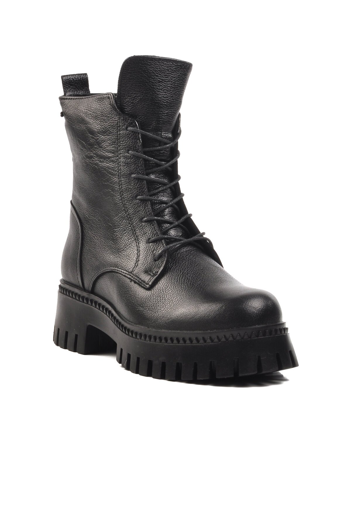 Venüs Siyah Hakiki Deri Kadın Bot