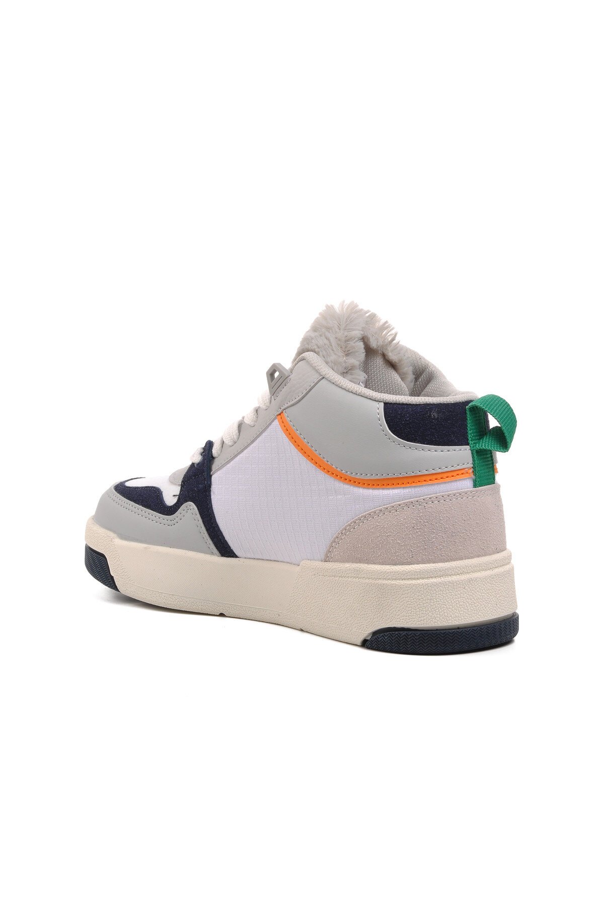 Benetton Beyaz Unisex Hi Sneaker