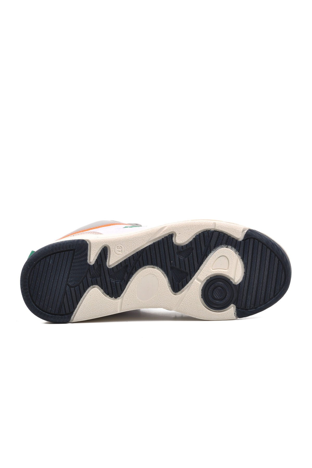 Benetton Beyaz Unisex Hi Sneaker