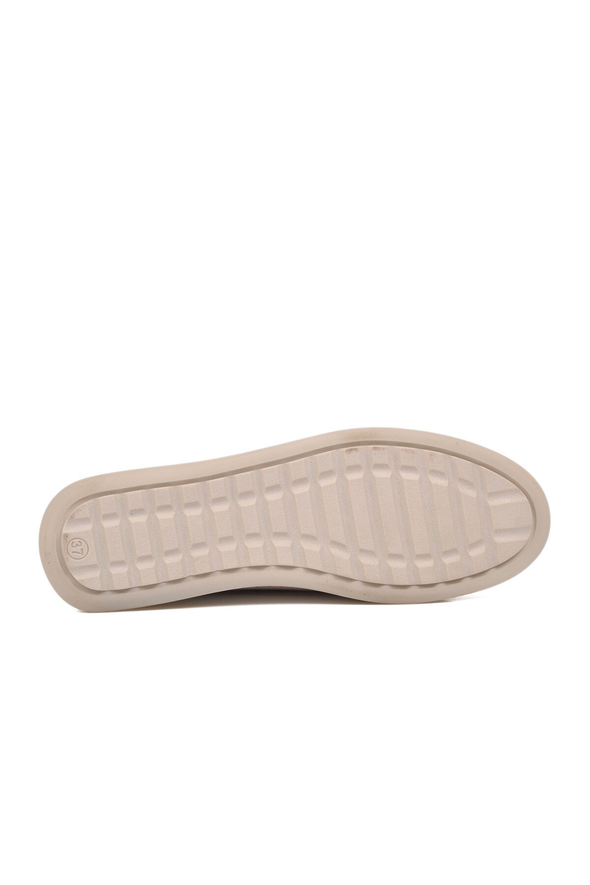 Ayakmod Beyaz Geniş Kalıp Kadın Günlük Ayakkabı