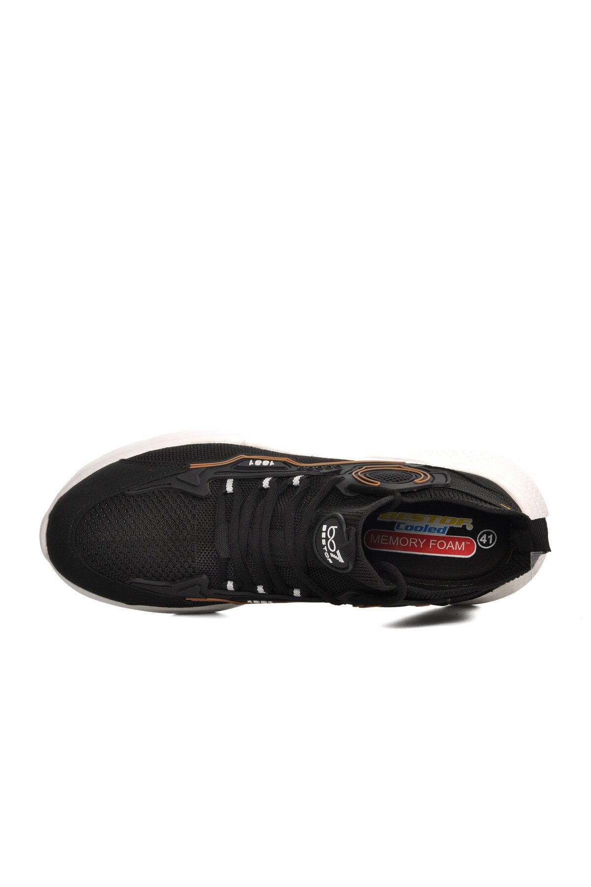 Walkway Siyah-Beyaz Erkek Spor Ayakkabı