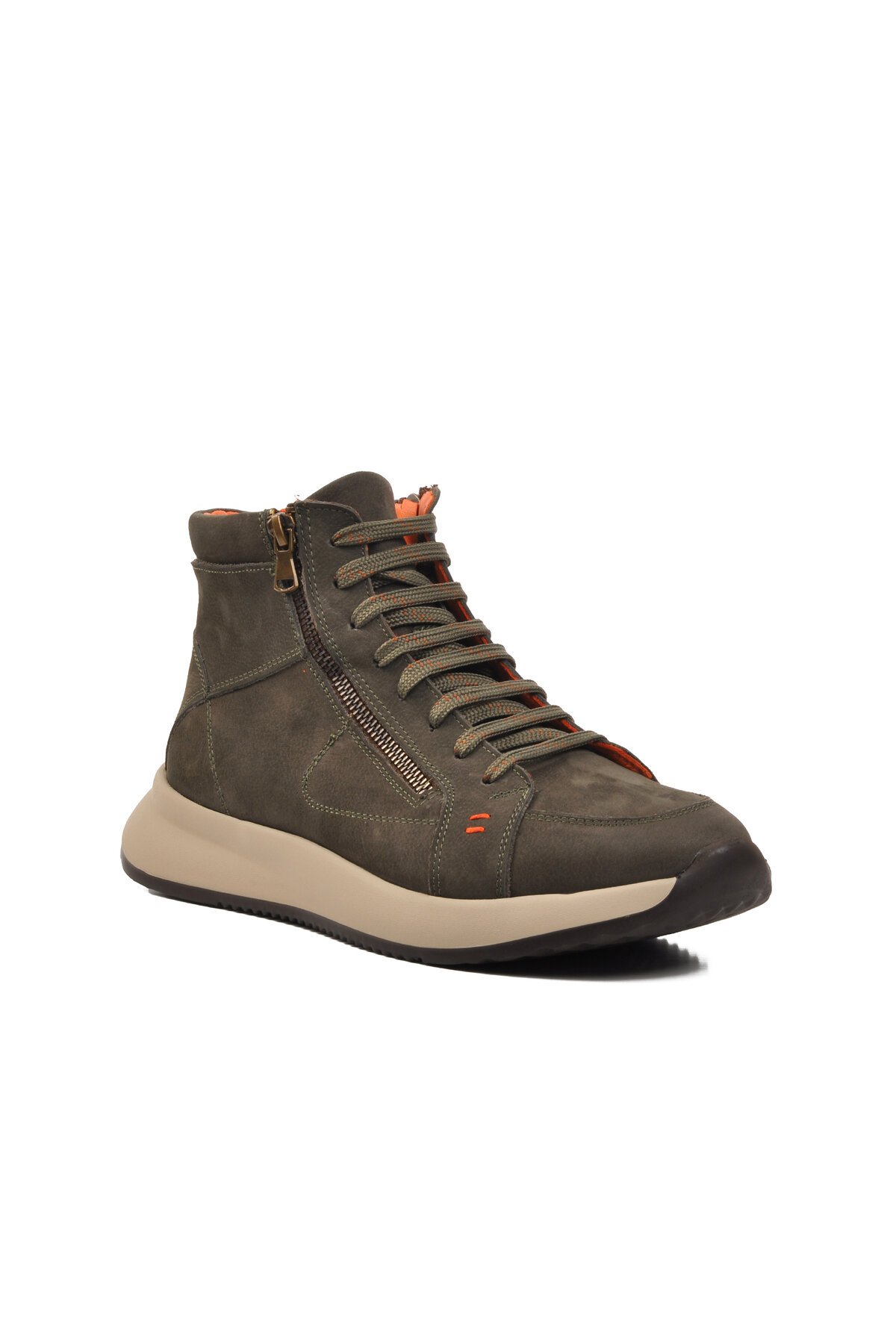 Ayakmod Antrasit Nubuk Hakiki Deri Erkek Bot