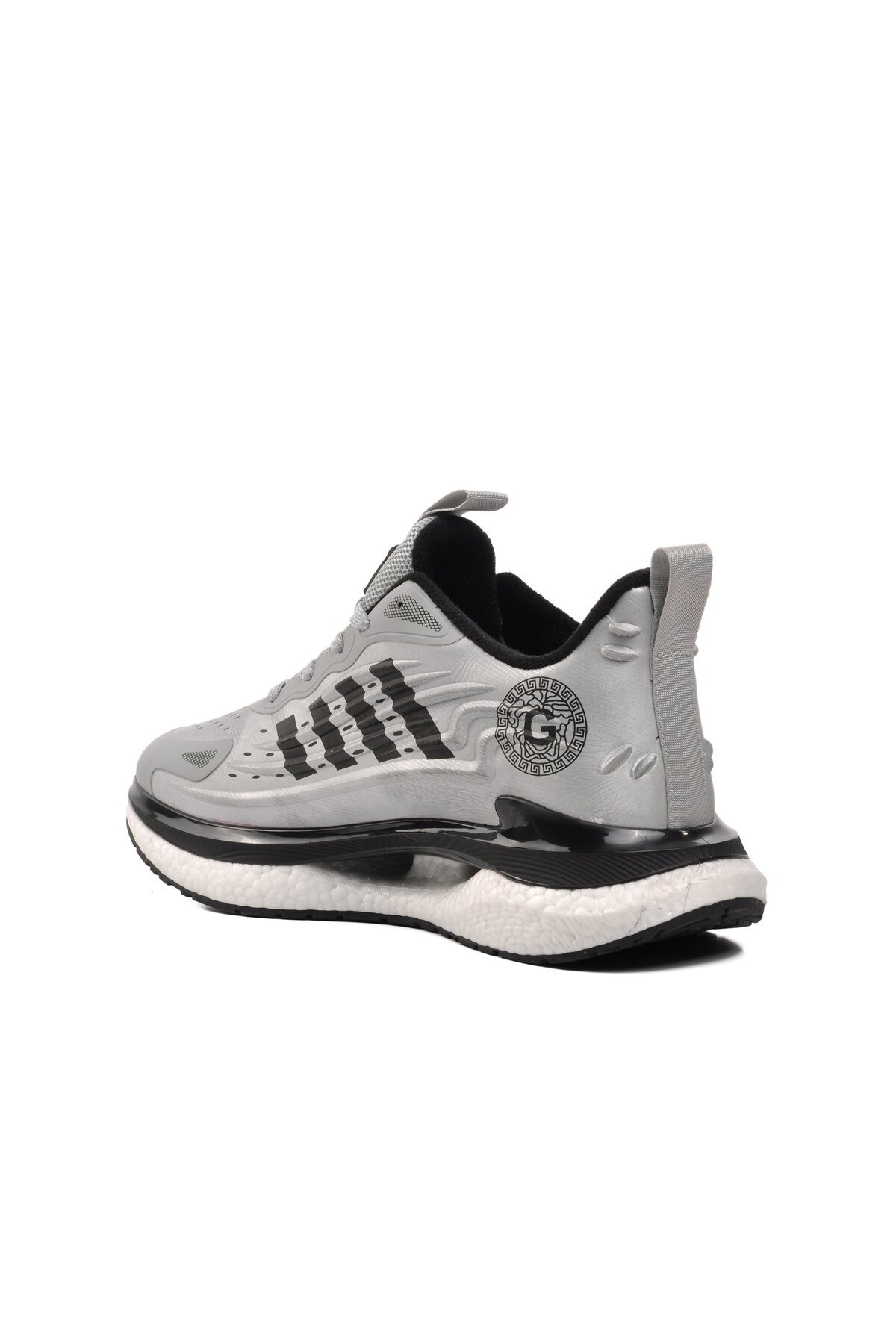 Gümüş Fileli Erkek Spor Ayakkabı