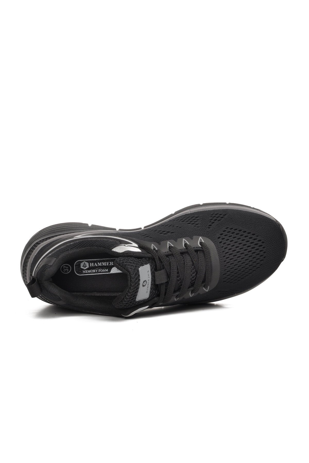 Hammer Jack Siyah Unisex Spor Ayakkabı